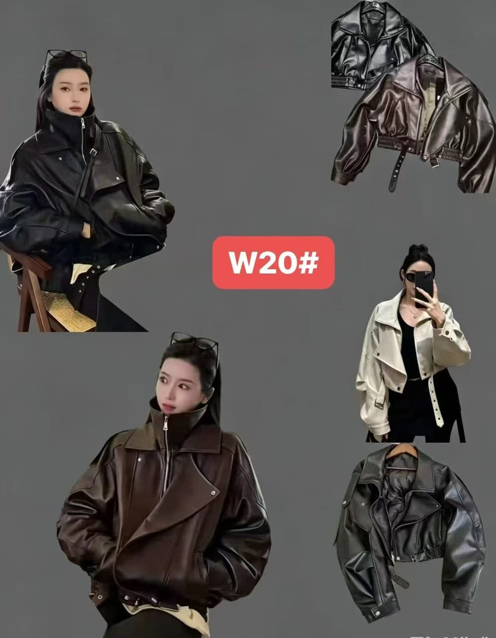 차가운 핫걸 지퍼 단추 터틀넥 pu 가죽 재킷 쇼트 스타일 재킷 2026 가을 겨울 새로운 ins 트렌디 패션 오토바이 루즈핏 b 이미지 3