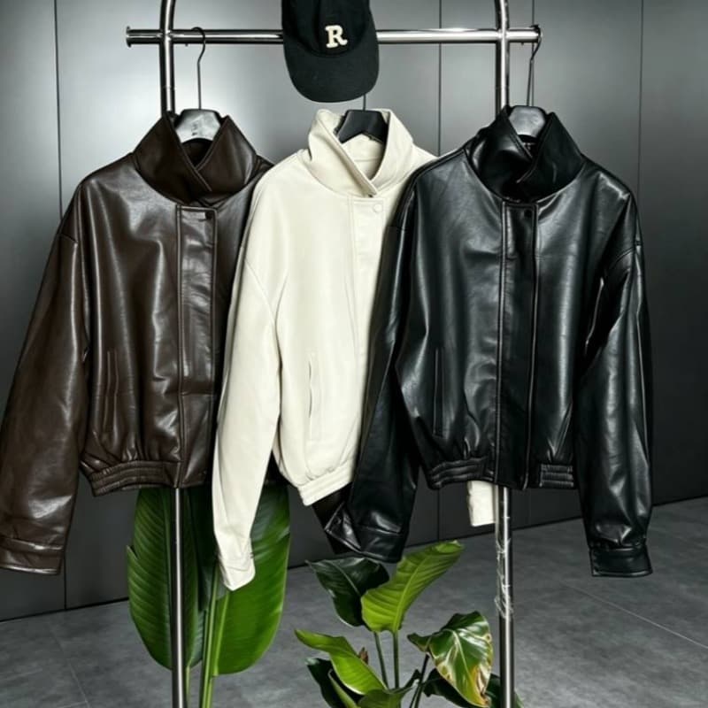 차가운 핫걸 pu 가죽 재킷 쇼트 스타일 재킷 2026 가을 겨울 새로운 ins 트렌디 한일 ootd 아메리칸 거리 바람 오토바이 여성 k 이미지 5