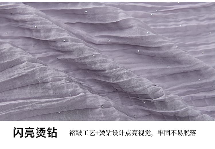 쉬폰 핫픽스 주름 망사 반신 스커트 여성 여름 얇은 스타일 하이웨이스트 한 마디 도루 가을 센스 중간 길이 부드러운 케이크 드레스 상세 이미지 18