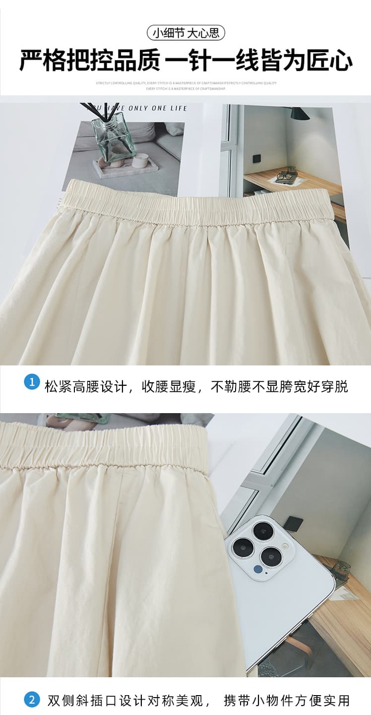 실사 2026 여름 새로운 느긋한 바람 레이스 레이스 패치워크 와이드 레그 팬츠 다용도 루즈핏 캐주얼 꽃밭 바지 여성 상세 이미지 13