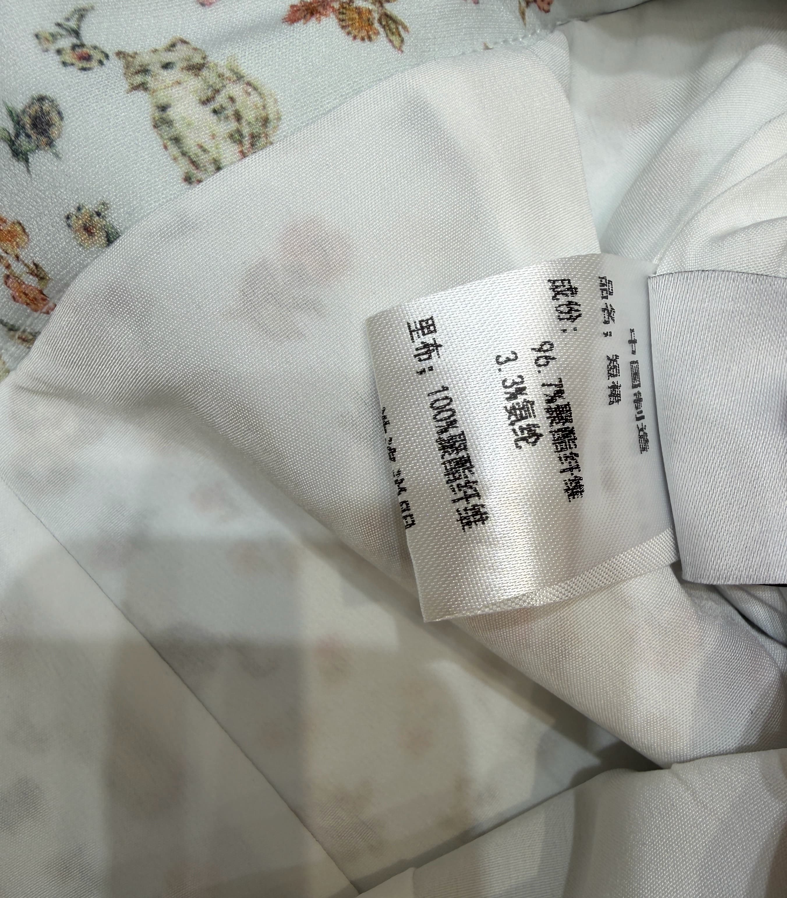 버섯 찹쌀 찹쌀 고양이 프린트 짧은 치마 6045-000-0322 상세 이미지 9