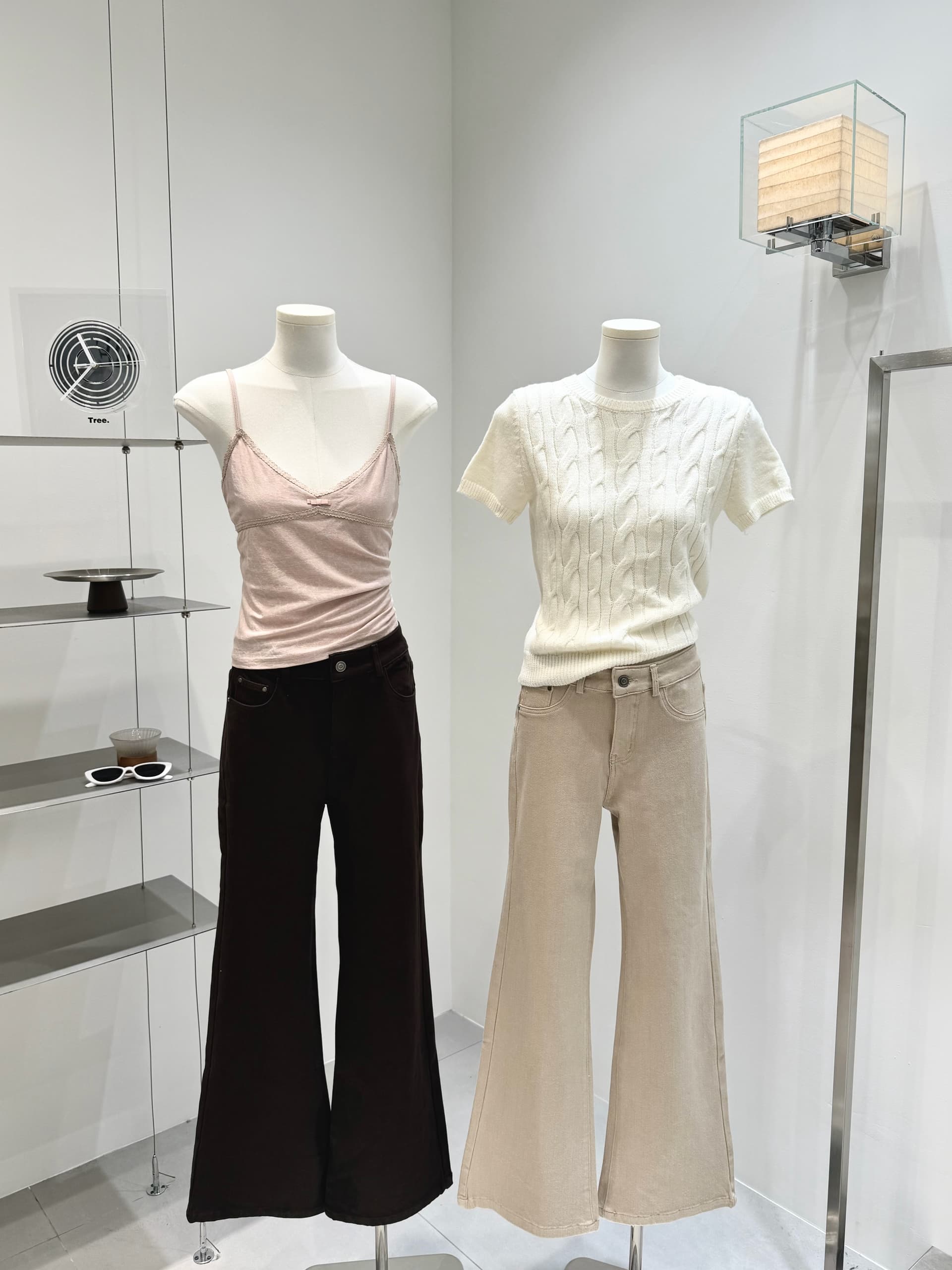 버섯 찹쌀 찹쌀 사면 신축 카드 코드 슛 작은 얕은 카키 색 깊은 커피 색상 청바지 6060-004-0310 상세 이미지 3