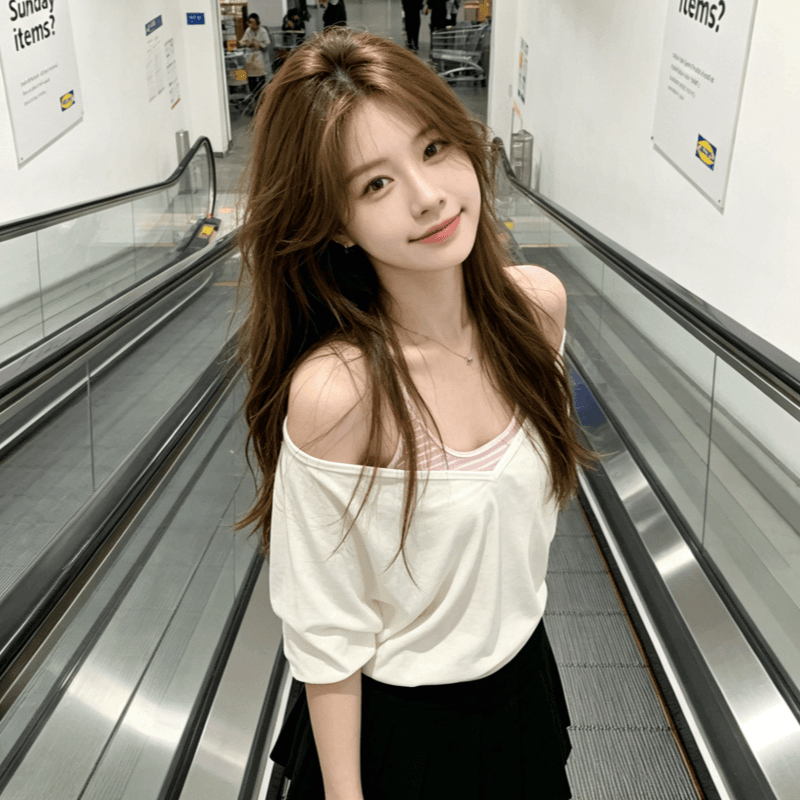 송 긍정적 인 En 화이트 V넥 반팔 티셔츠 여성 여름 착용 가져 가라. 새로운 루즈핏 캐주얼 블라우스 중간 소매 아름다운 맨위 트렌디 이미지 4
