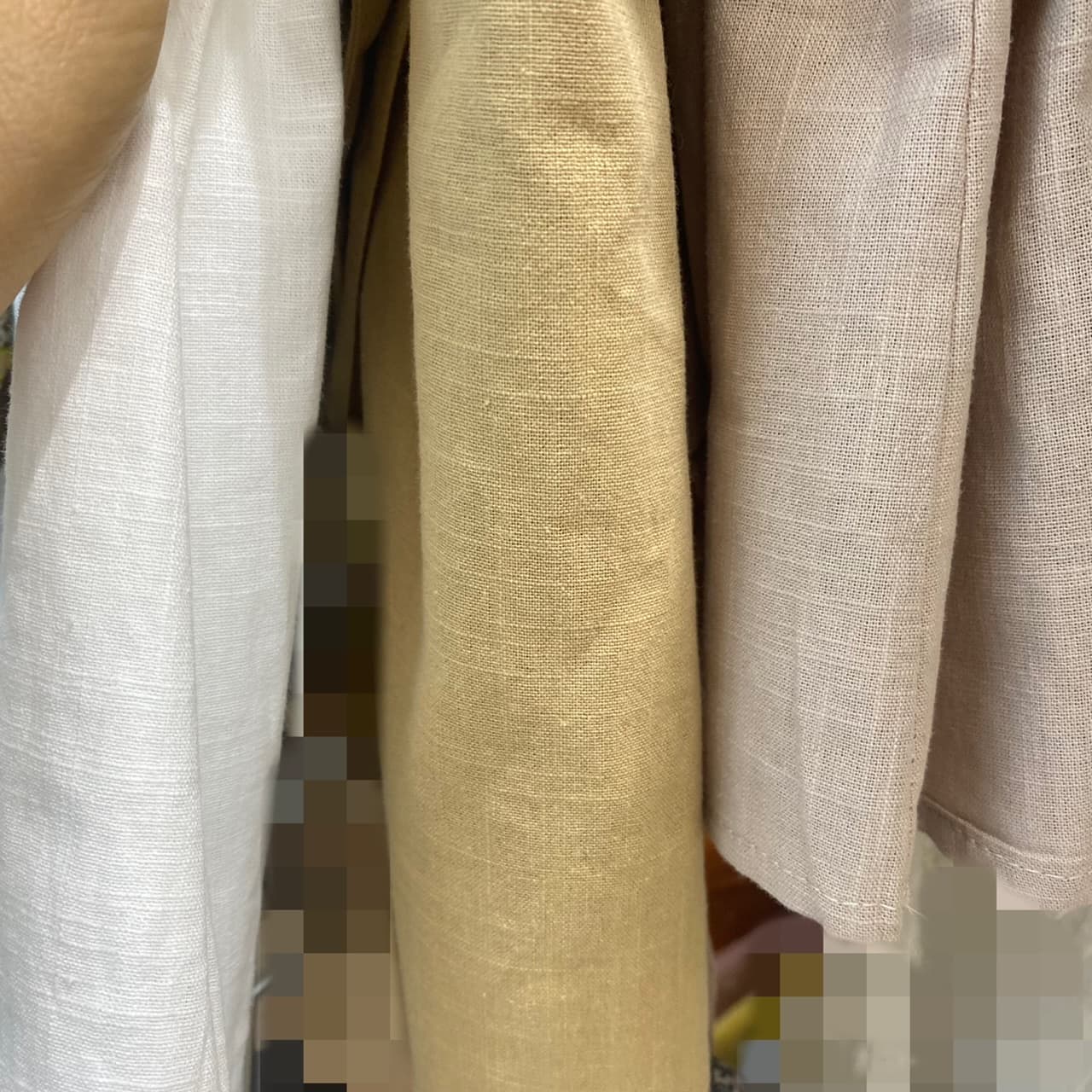 재고 있음 오래된 돈 바람 아마 폴로 칼라 반팔 여성 셔츠 여름 새로운 스카프 장식 레이스업 다용도 맨위 상세 이미지 2