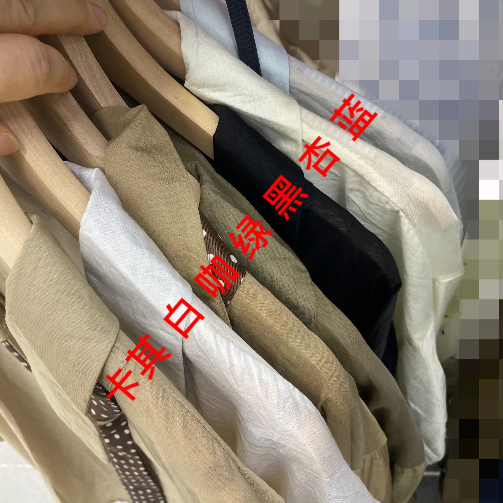 재고 있음 한 부서 여름 새로운 오래된 돈 바람 품격 싱글 줄 버튼 코디 도트 무늬 스카프 캐주얼 루즈핏 슬림해 보이는 셔츠 상세 이미지 3