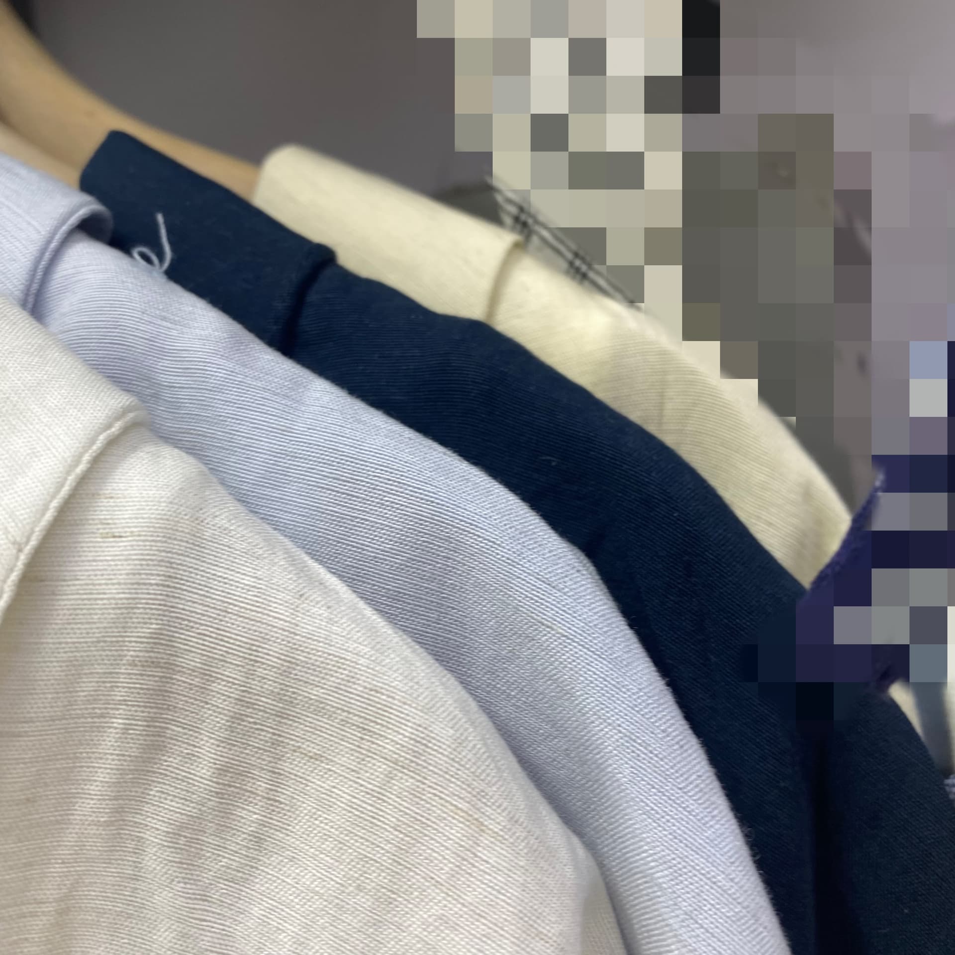 주문 재고 있음 고급 센스 페이크 레이어드 반팔 셔츠 여성 여름 루즈핏 슬림해 보이는 얇은 스타일 고유 한 아름다운 맨위 상세 이미지 2