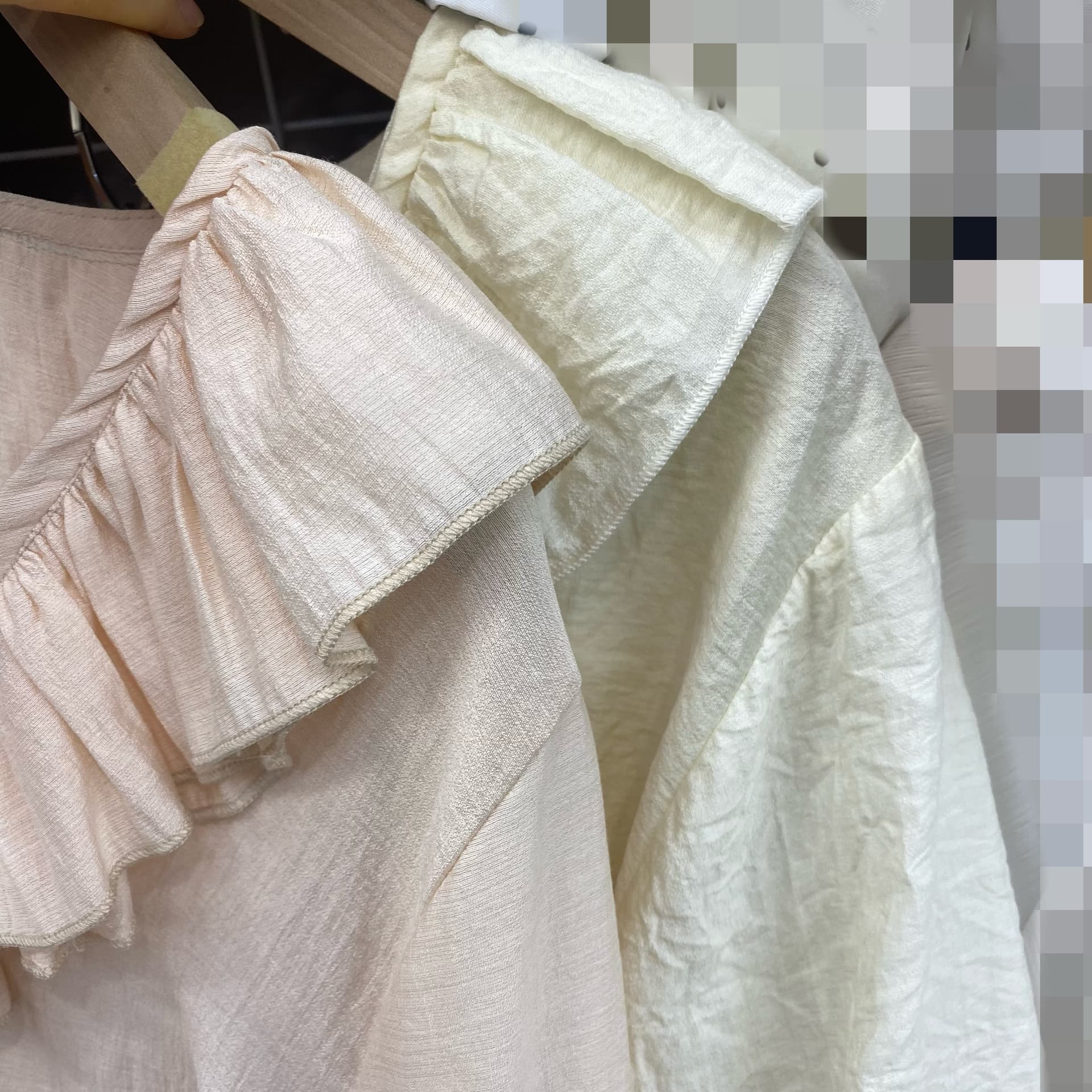 재고 있음 프랑스식 품격 자외선 차단 여성 셔츠 가을 새로운 디자인 센스 작은 대중 프릴 나팔 소매 맨위 쉬폰 블라우스 상세 이미지 1