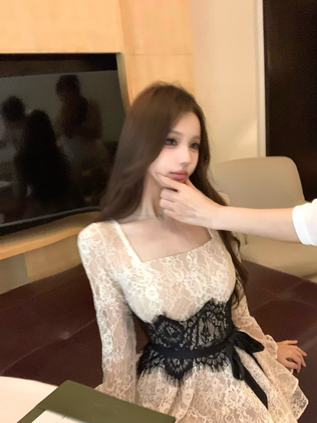 실사 정가 첫사랑 고대 조기 바람 달콤함 프랑스식 부드러운 순수한 욕망 레이스 여성 드레스 상세 이미지 7
