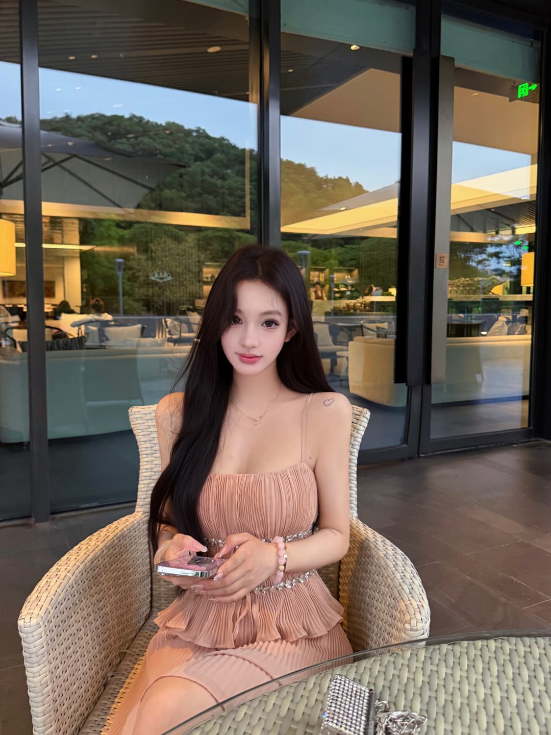 실사 정가 훈련 빛 매번 여름 순수한 욕망 절묘한 슬립 반신 스커트 미니 스커트 품격 투피스 세트 상세 이미지 16