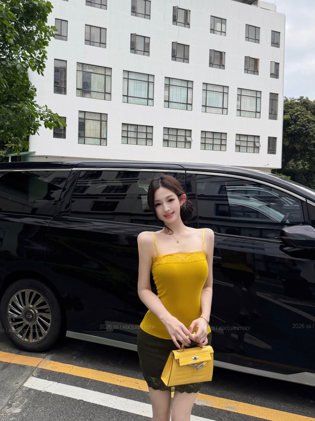 실사 정가 y l 레이스 조각 캐미솔 여름 몸매 가꾸기 맨위 레이스 반신 치마 세트 상세 이미지 10