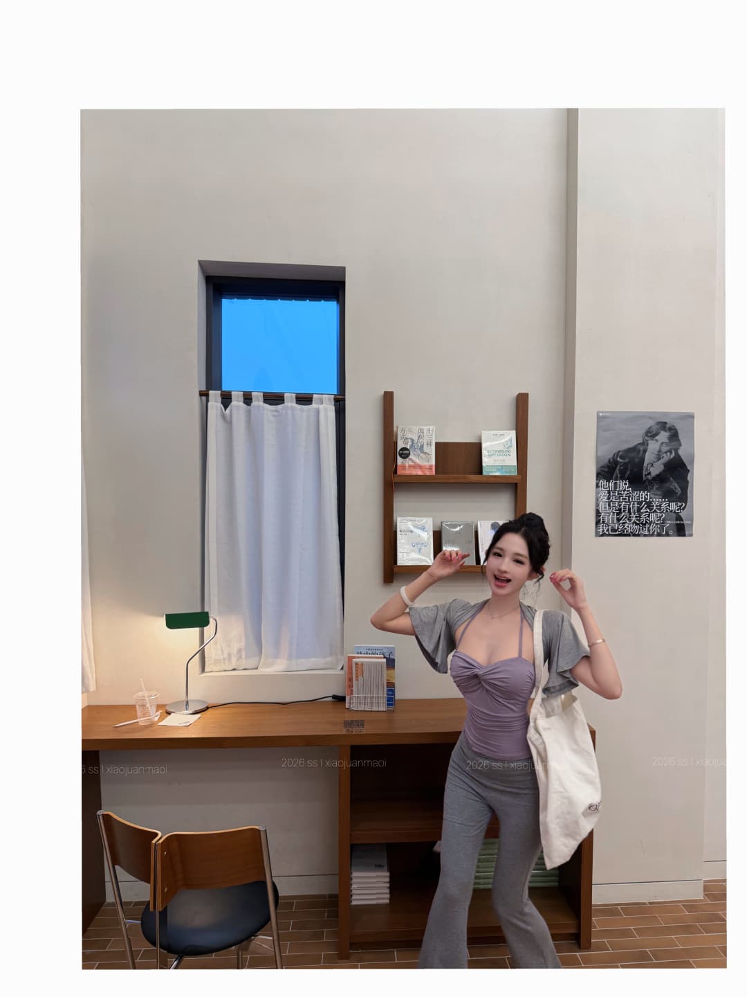 실사 정가 발레 바람 몸매 가꾸기 어깨 캐미솔 여성복 섹시함 핫걸 행침 목 작은 셔츠 투피스 세트 상세 이미지 11