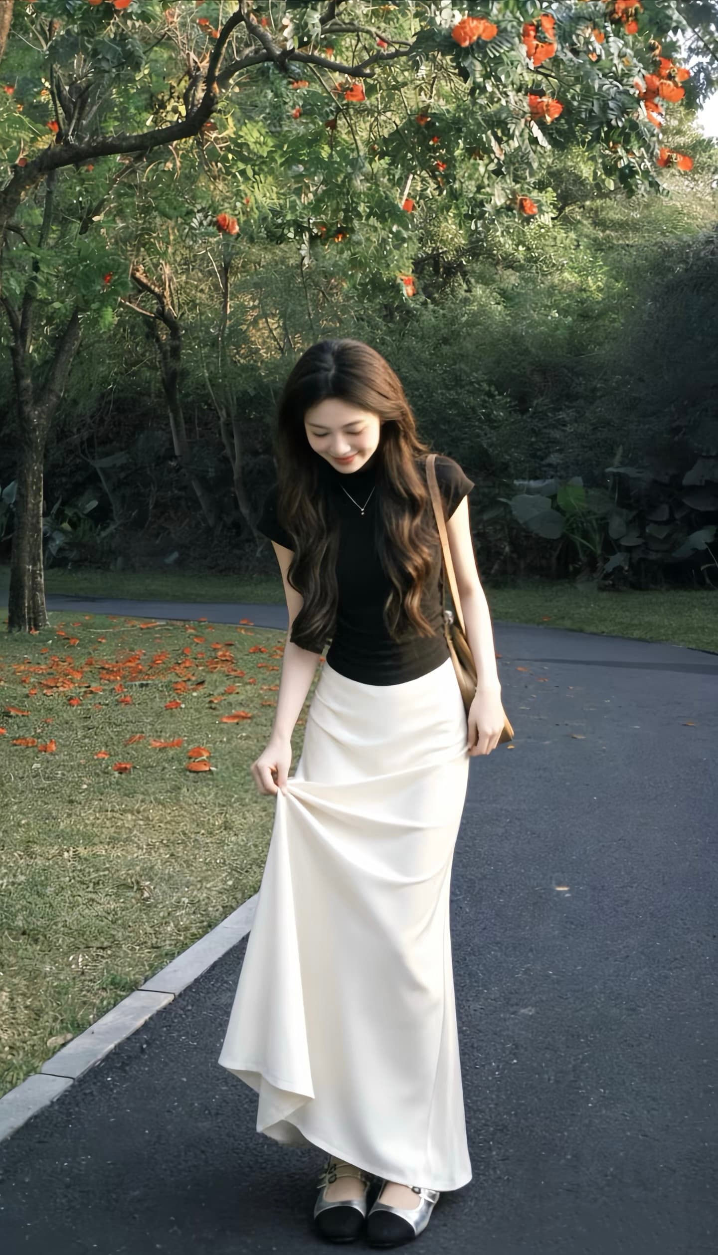 초여름 고유 한 아름다운 작은 세트 아세트산 치마 여성 여름 2026 새로운 여름 착용 가져 가라. 이른 봄 아름다운 전체 집합 이미지 2