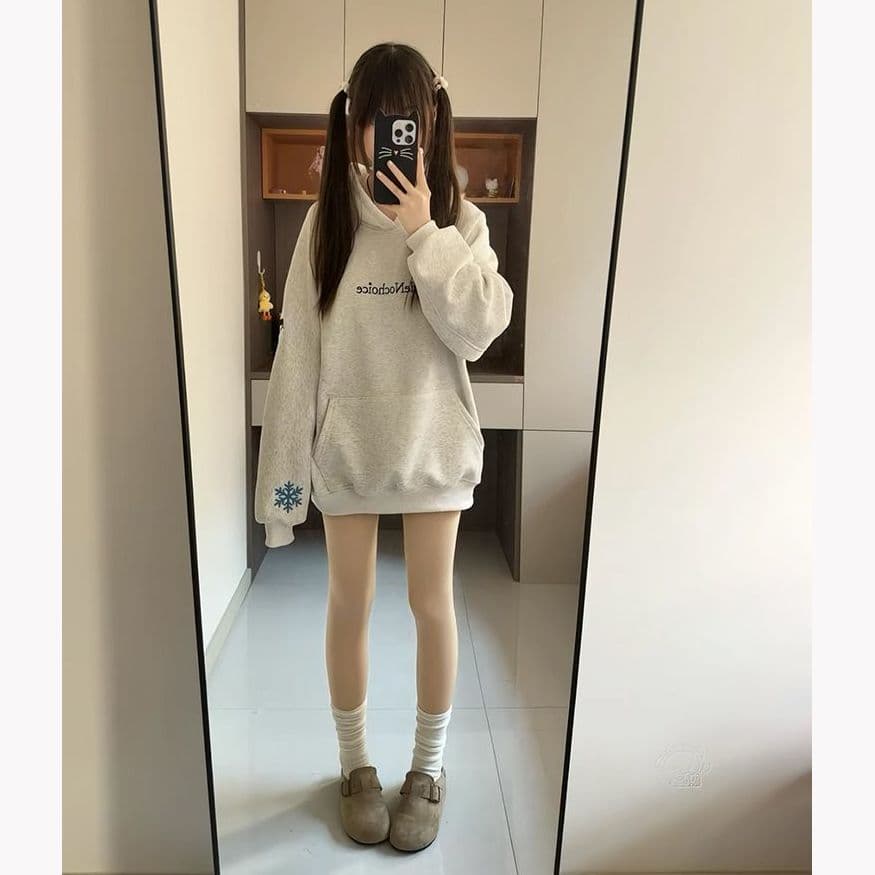 2026 새로운 순면 자수 패치워크 원본 솜씨 국가 트렌디 자수 패치워크 디자인 센스 후드티 상세 이미지 8