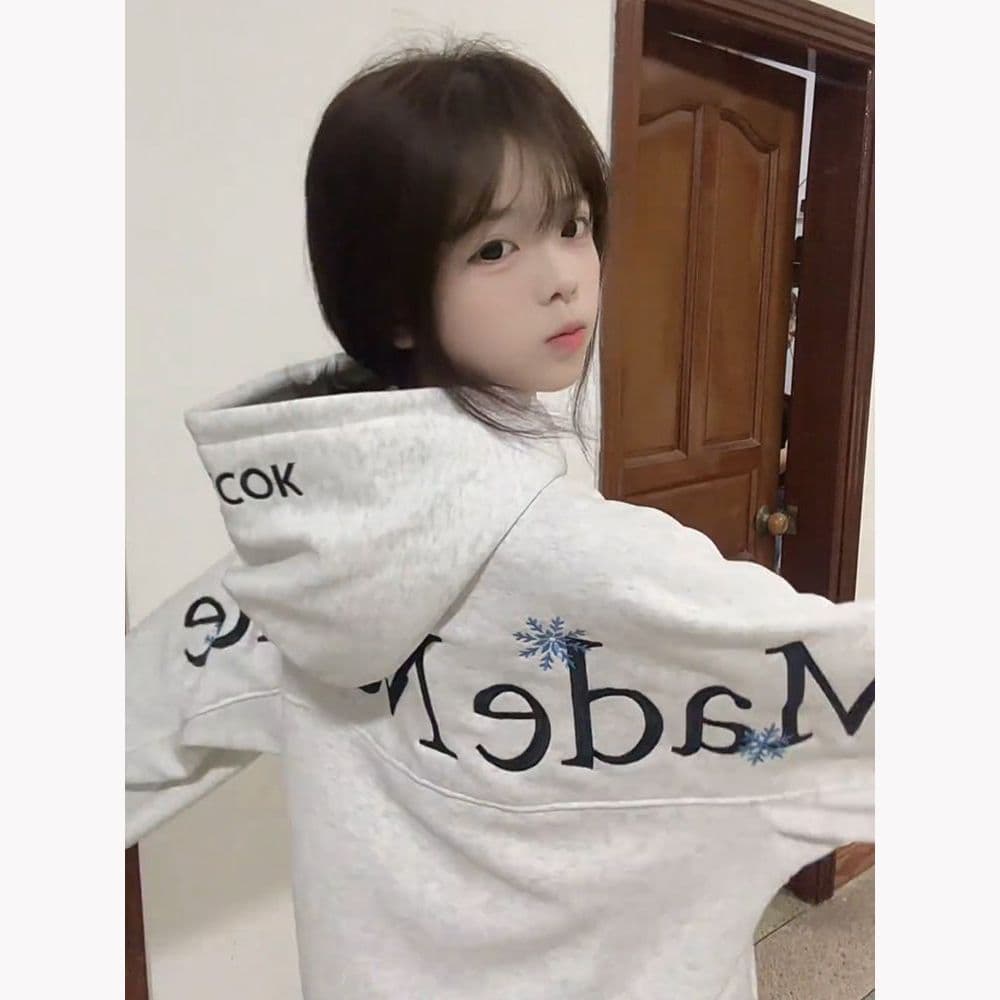 2026 새로운 순면 자수 패치워크 원본 솜씨 국가 트렌디 자수 패치워크 디자인 센스 후드티 상세 이미지 11