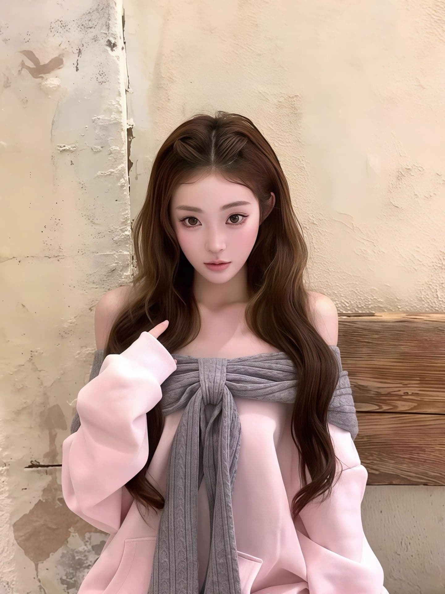 새로운 원본 솜씨 압력 라인 자카드 후드 테두리 당겨서 어깨 순면 이미지 2