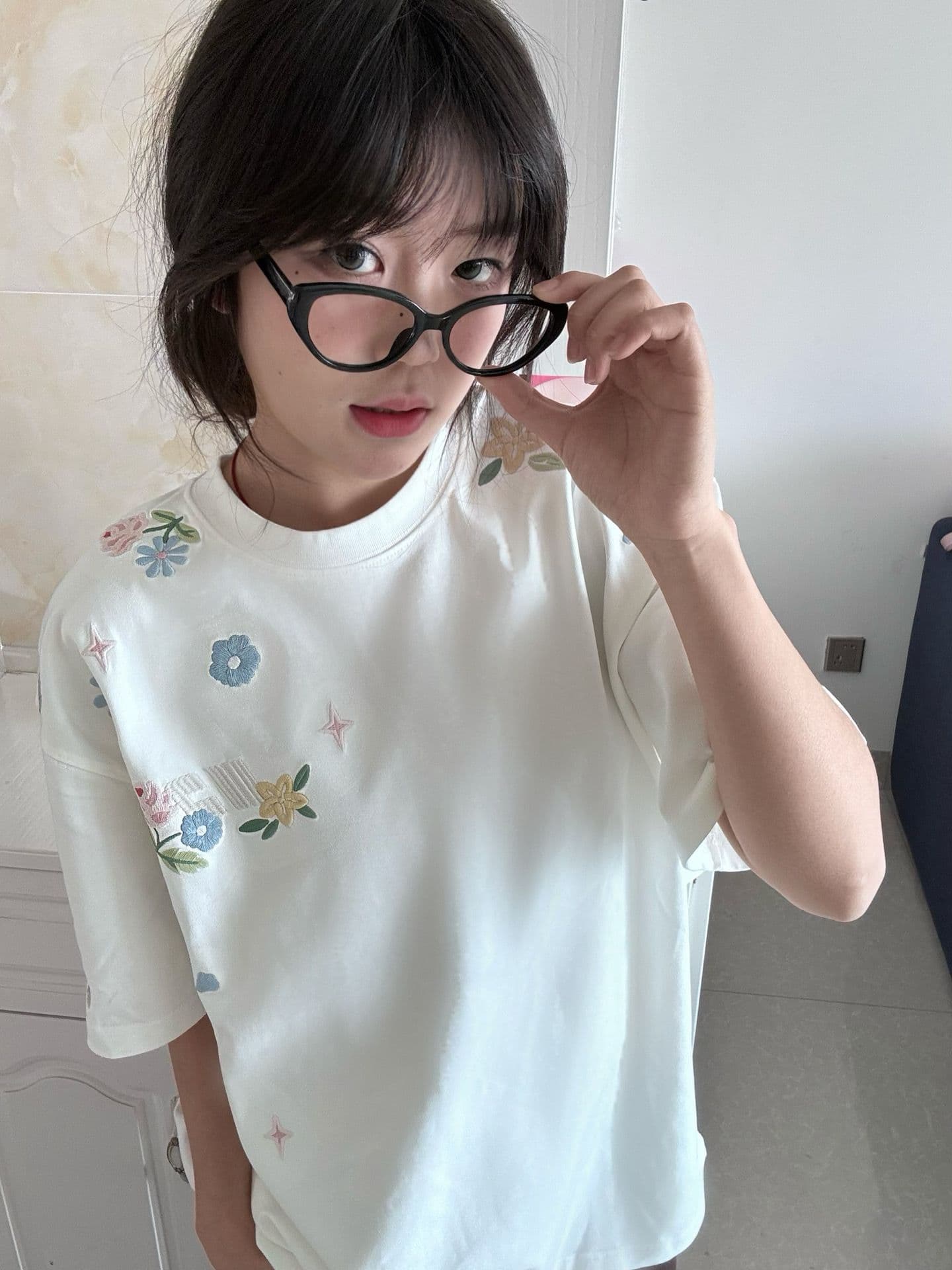 새로운 됐어. 개체 같은 단락 맞춤 원단 불 투수 있음 질감 전후 자수 네리 가게 천 상세 이미지 3