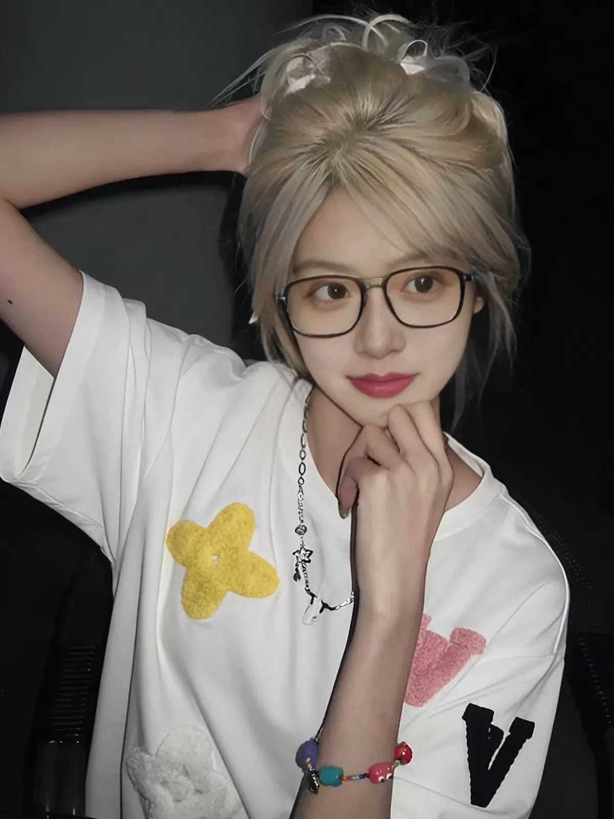 새로운 됐어. 개체 같은 단락 260 그램 불 투수 있음 질감 수건 자수 네리 가게 천 반팔 티셔츠