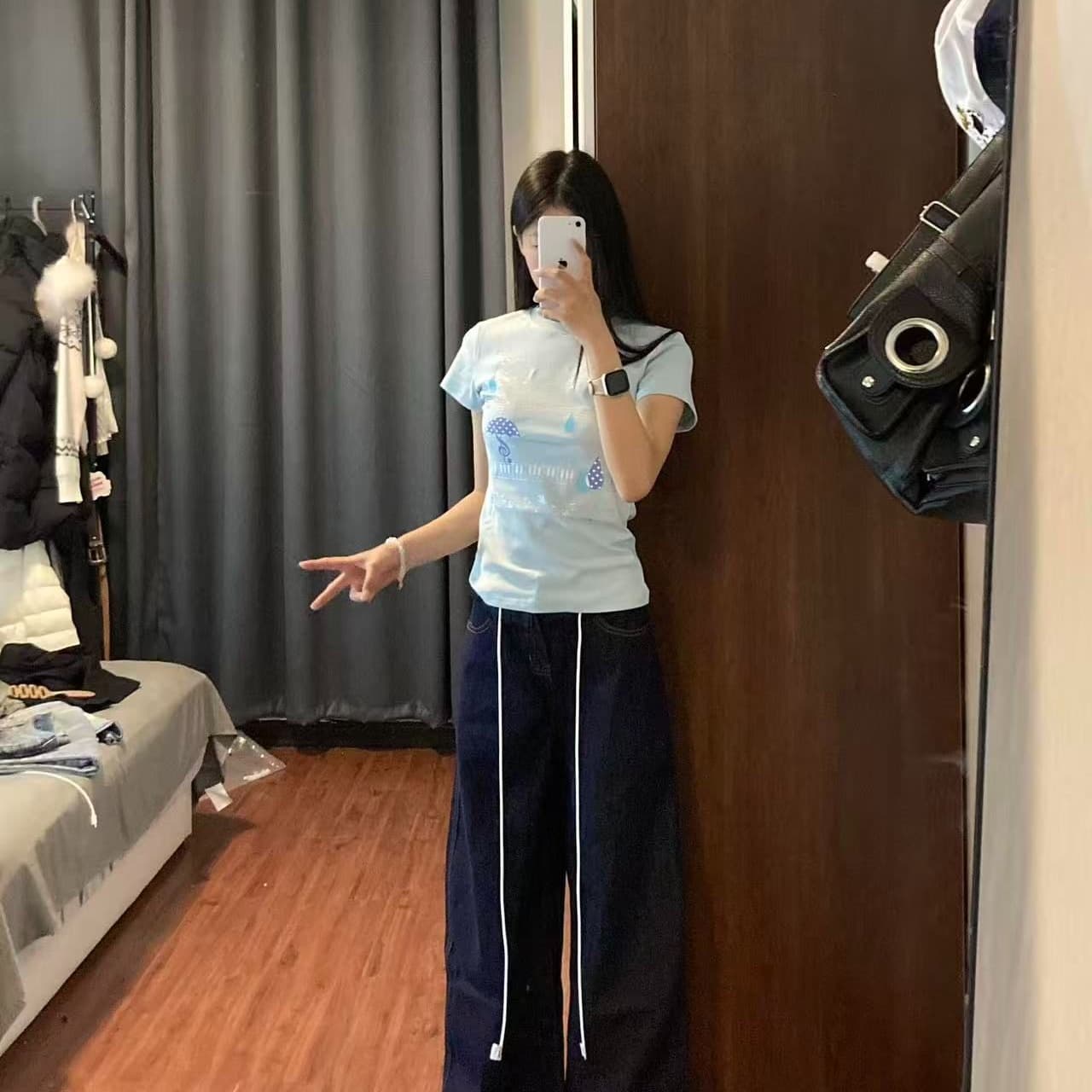 새로운 출처 생방송 품질 이후 패키지 칼라 높은 탄력성 몸매 가꾸기 참고 프린트 이미지 5