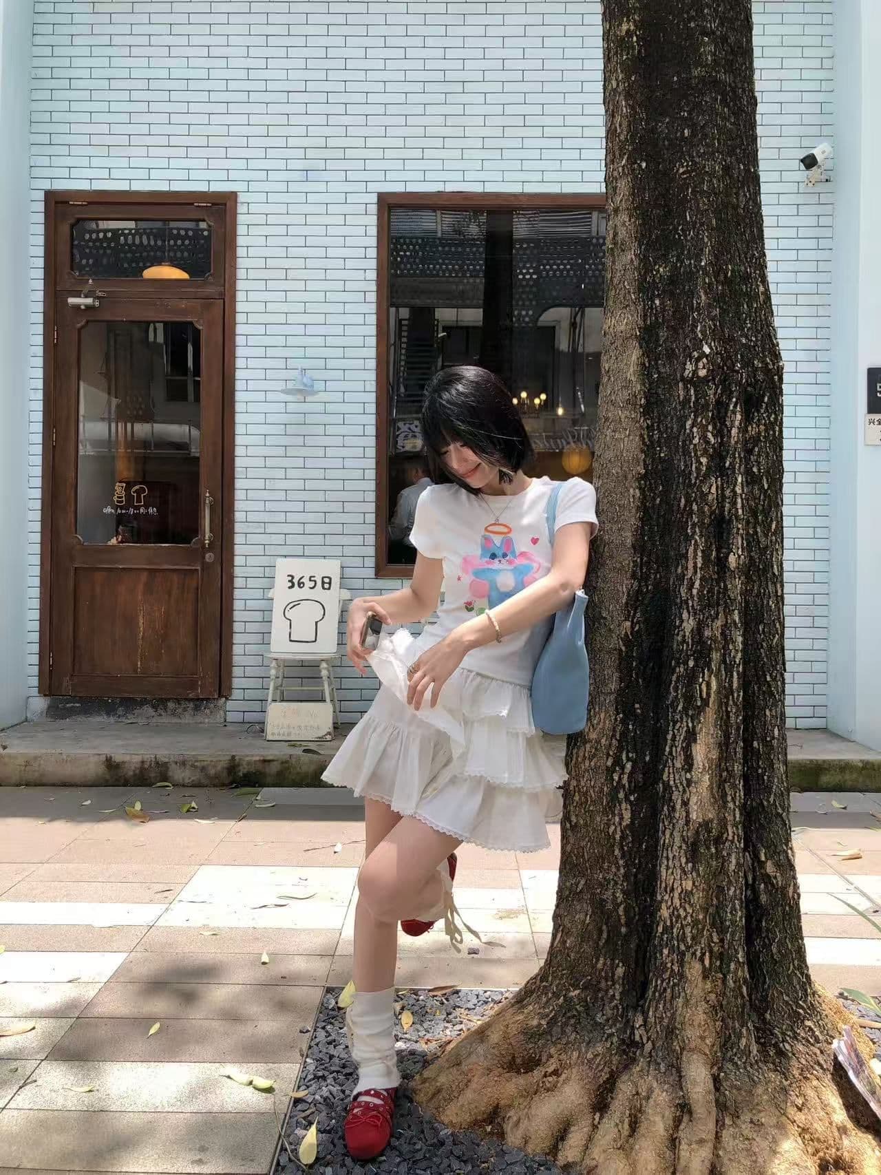 새로운 출처 생방송 품질 패키지 칼라 높은 탄력성 몸매 가꾸기 만화 토끼 이미지 3