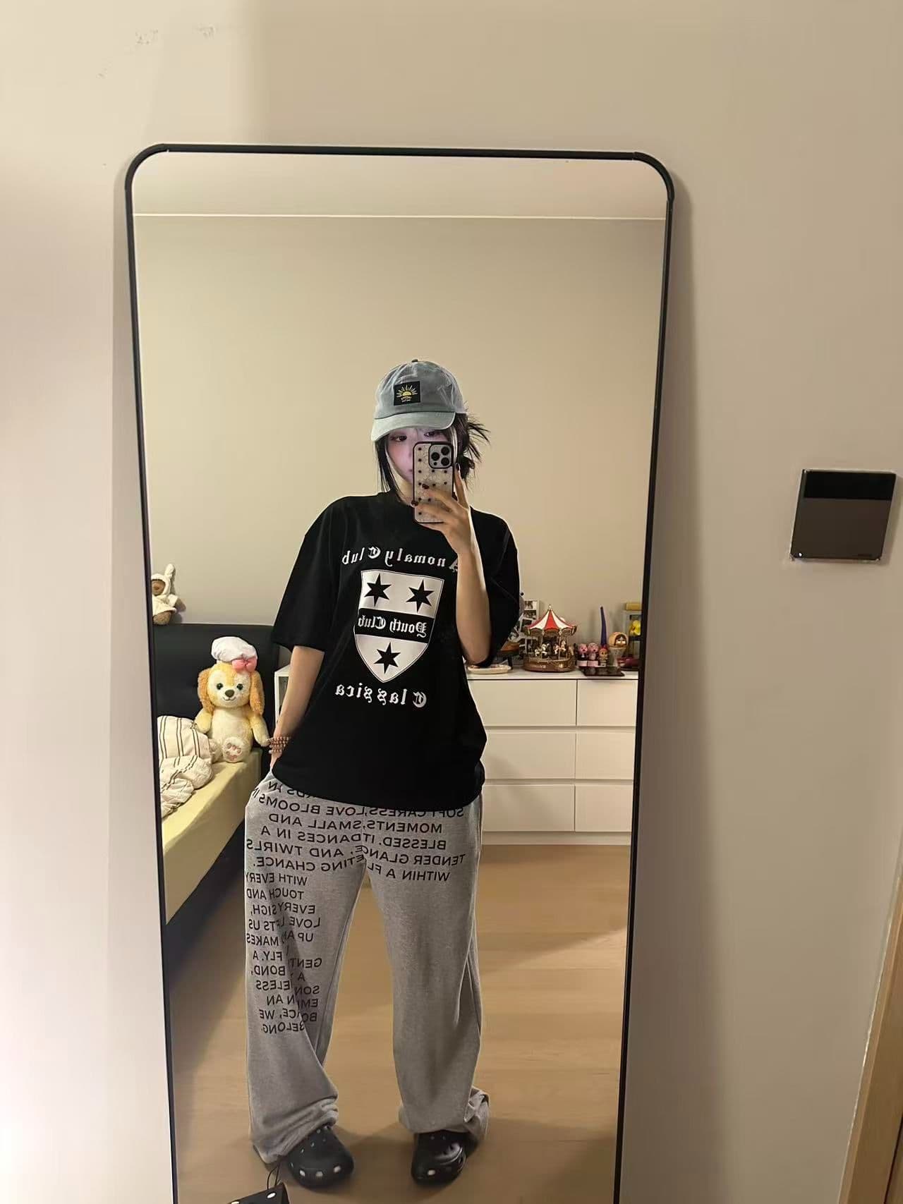 새로운 출처 생방송 품질 이후 패키지 칼라 티셔츠 별 프린트 맨위 이미지 2
