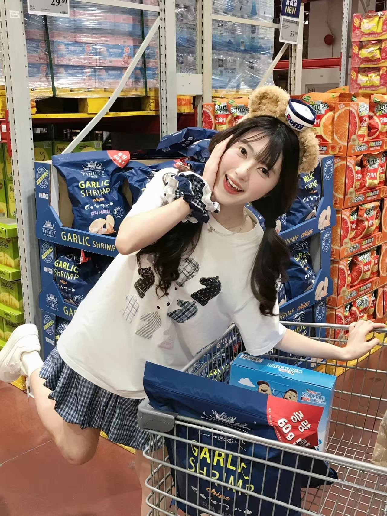 새로운 생방송 품질 이후 패키지 칼라 반팔 t 지 공지 작은 말 상세 이미지 4