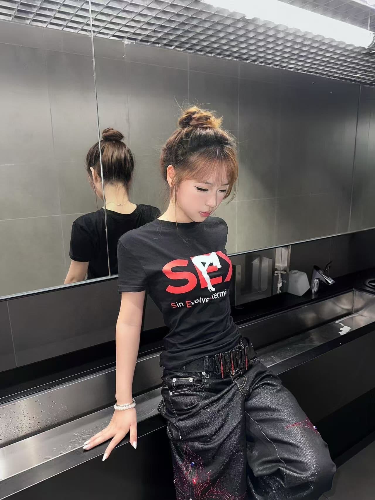 새로운 출처 생방송 품질 이후 패키지 칼라 높은 탄력성 몸매 가꾸기 초상화 알파벳 상세 이미지 3