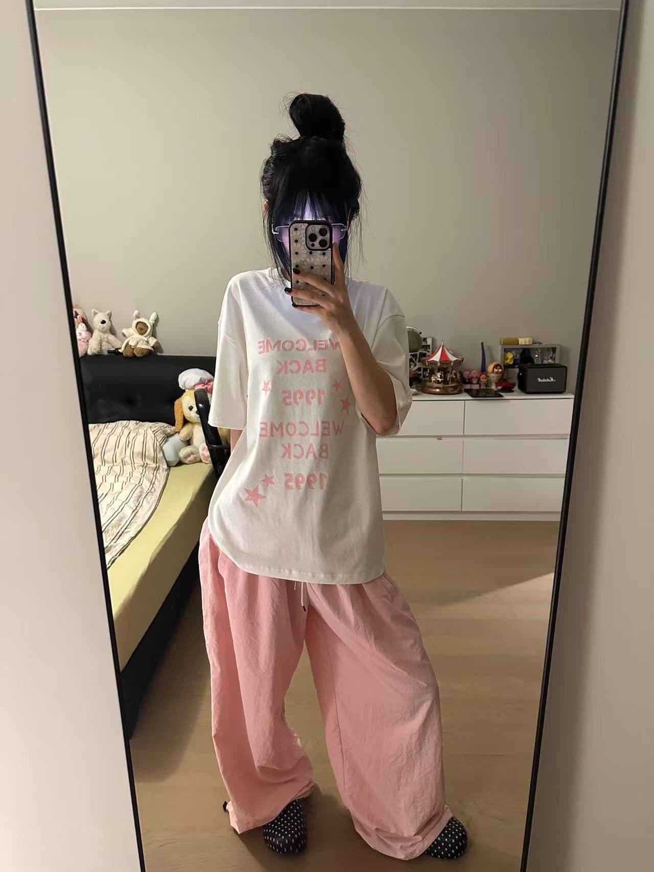 새로운 출처 생방송 품질 이후 패키지 칼라 티셔츠 알파벳 프린트 맨위 이미지 4