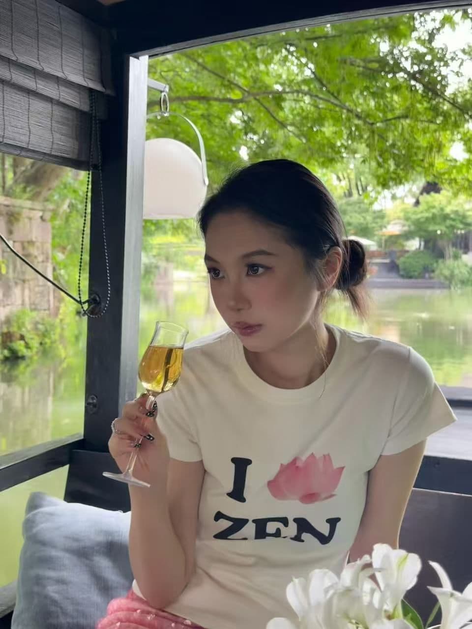 새로운 출처 생방송 품질 이후 패키지 칼라 높은 탄력성 몸매 가꾸기 연꽃 알파벳 상세 이미지 4