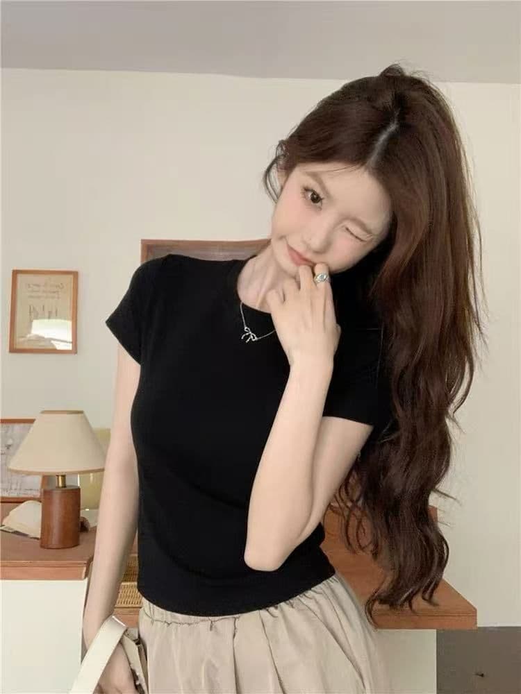 새로운 한 조각 올린 사람 : 일괄 처리 이후 패키지 칼라 높은 탄력성 몸매 가꾸기 공란 에디션 맨위 상세 이미지 7