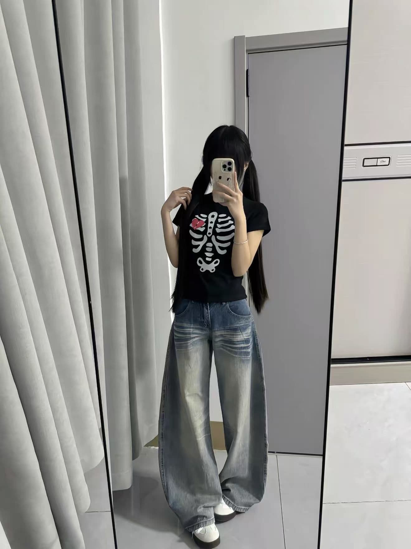 새로운 출처 생방송 품질 이후 패키지 칼라 신축성 몸매 가꾸기 뼈 프린트