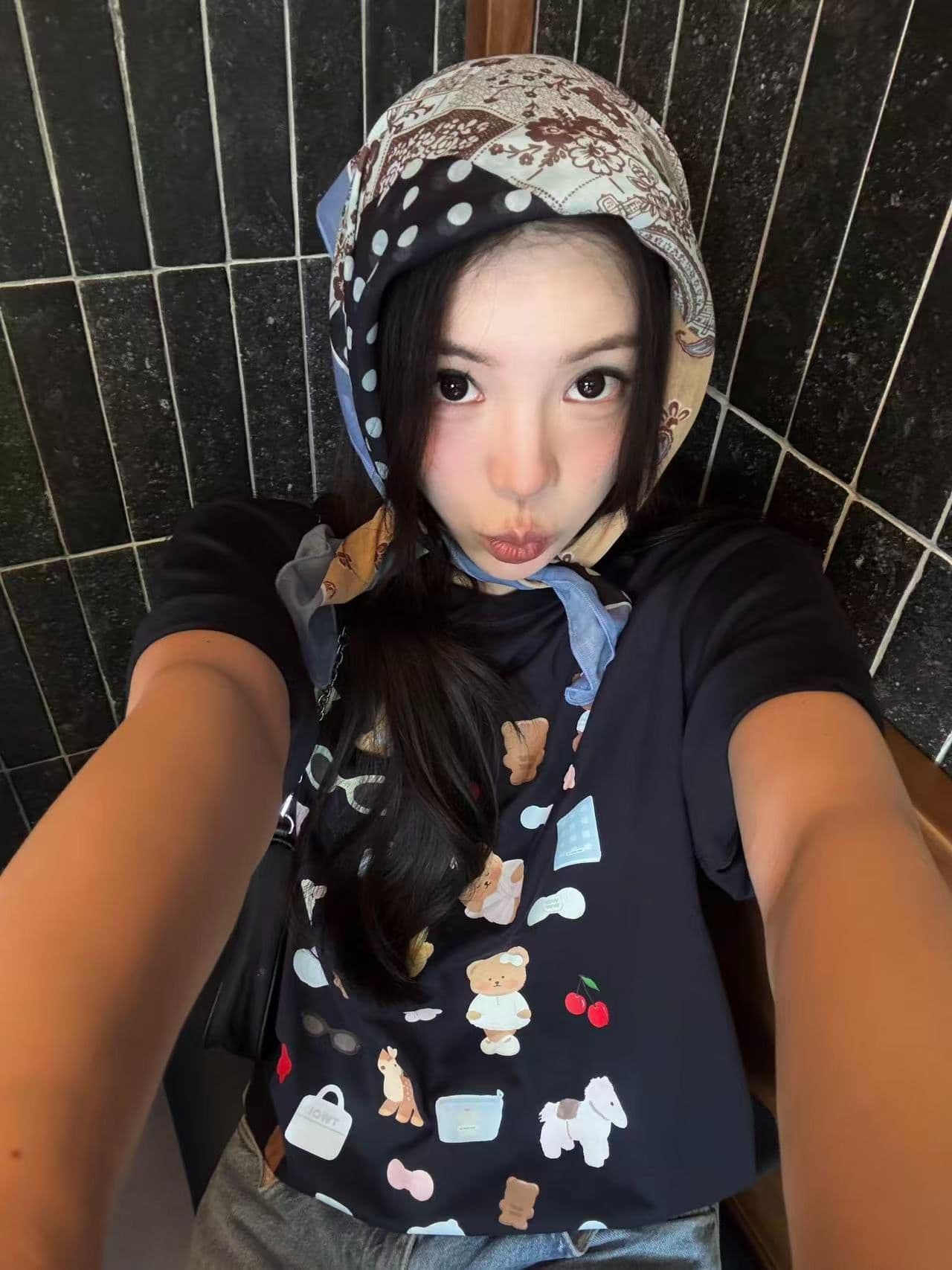 새로운 출처 생방송 품질 이후 패키지 칼라 티셔츠 만화 프린트 맨위 이미지 4