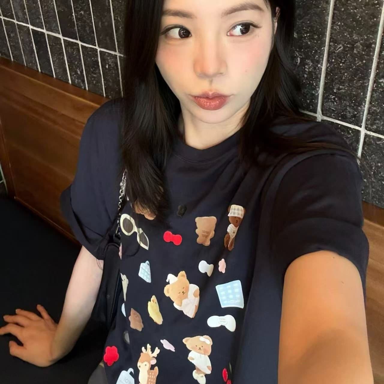 새로운 출처 생방송 품질 이후 패키지 칼라 티셔츠 만화 프린트 맨위 이미지 5
