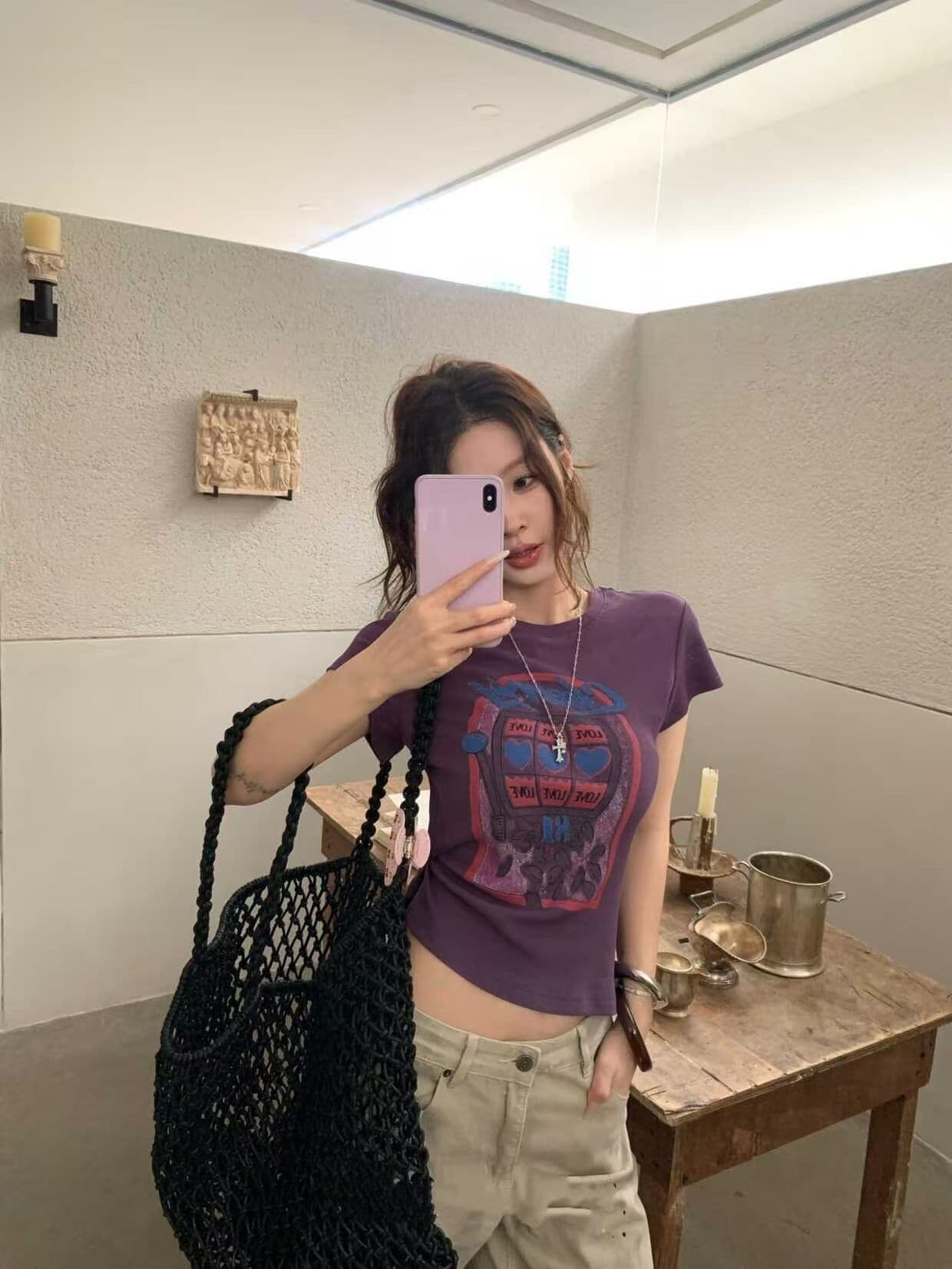새로운 출처 생방송 품질 높은 탄력성 몸매 가꾸기 하트 알파벳 상세 이미지 5