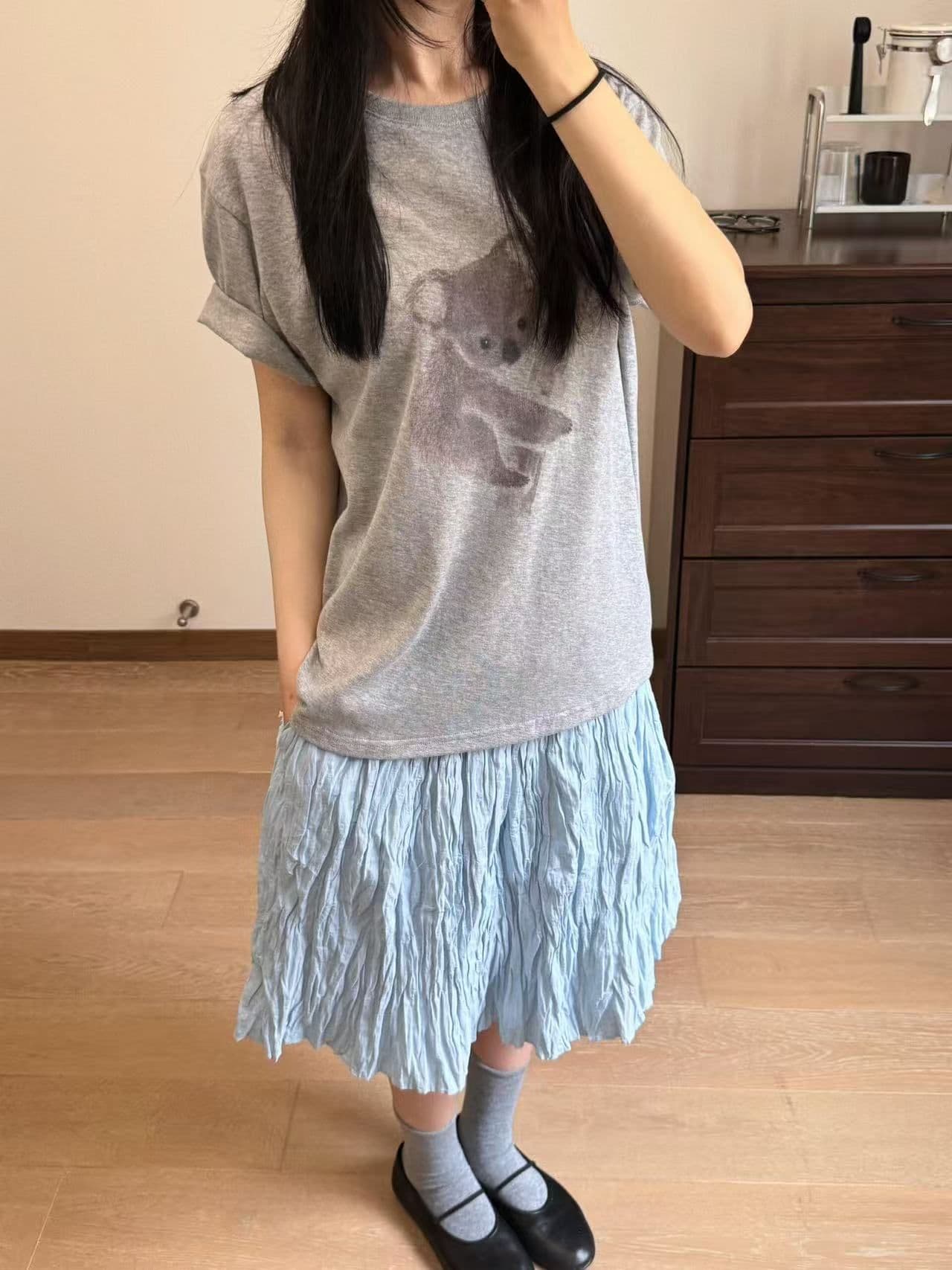 새로운 출처 생방송 품질 이후 패키지 칼라 티셔츠 시험 당겨서 프린트 맨위