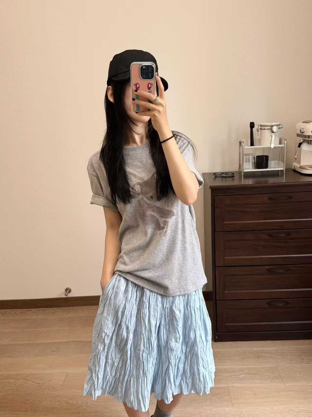 새로운 출처 생방송 품질 이후 패키지 칼라 티셔츠 시험 당겨서 프린트 맨위 이미지 4