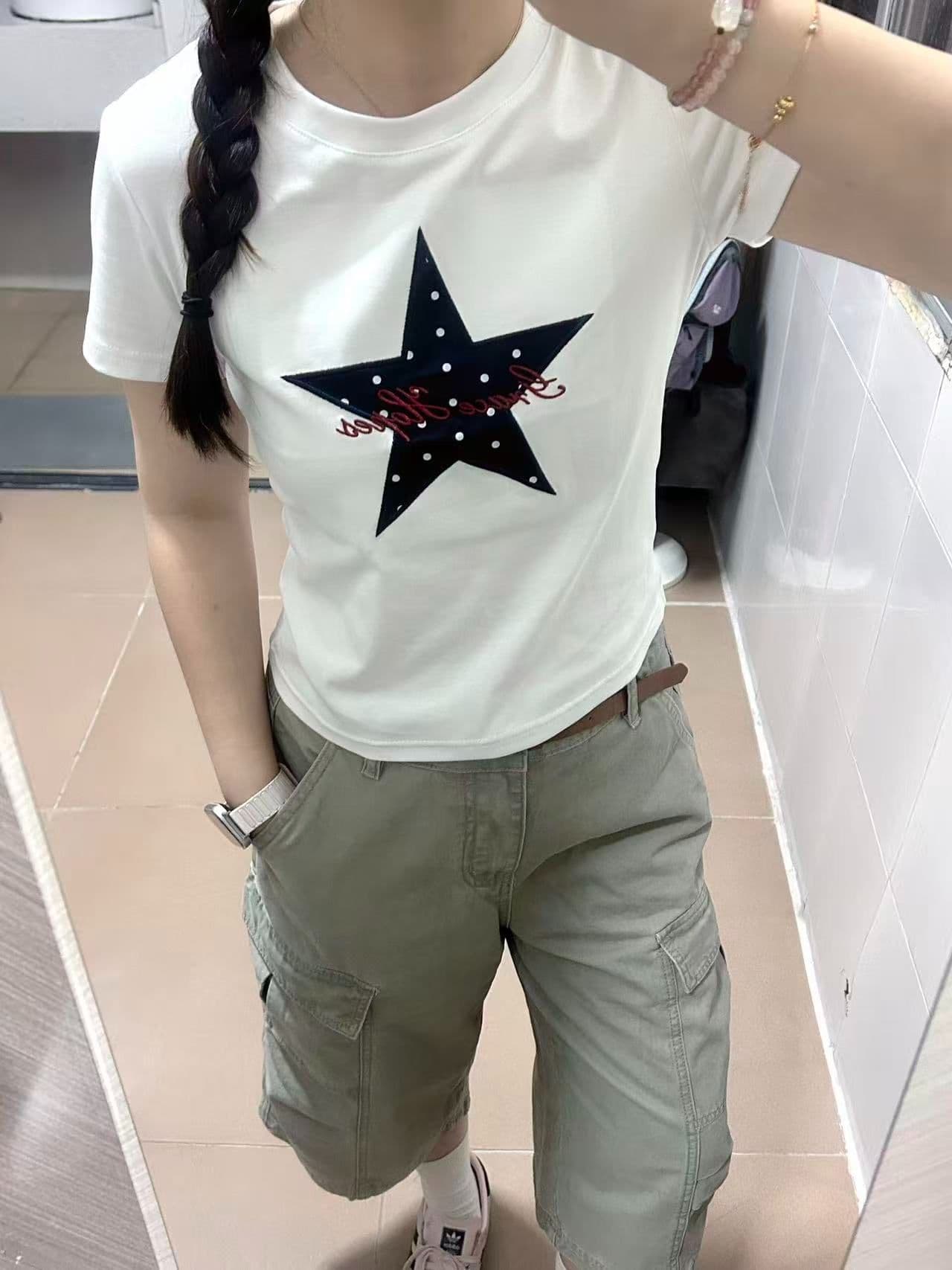 새로운 출처 생방송 품질 이후 패키지 칼라 높은 탄력성 몸매 가꾸기 별 알파벳 이미지 3