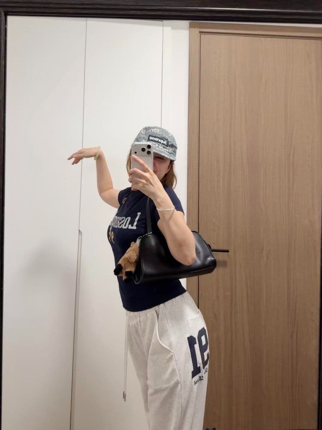 새로운 출처 생방송 품질 이후 패키지 칼라 신축성 몸매 가꾸기 휘장 알파벳 이미지 2
