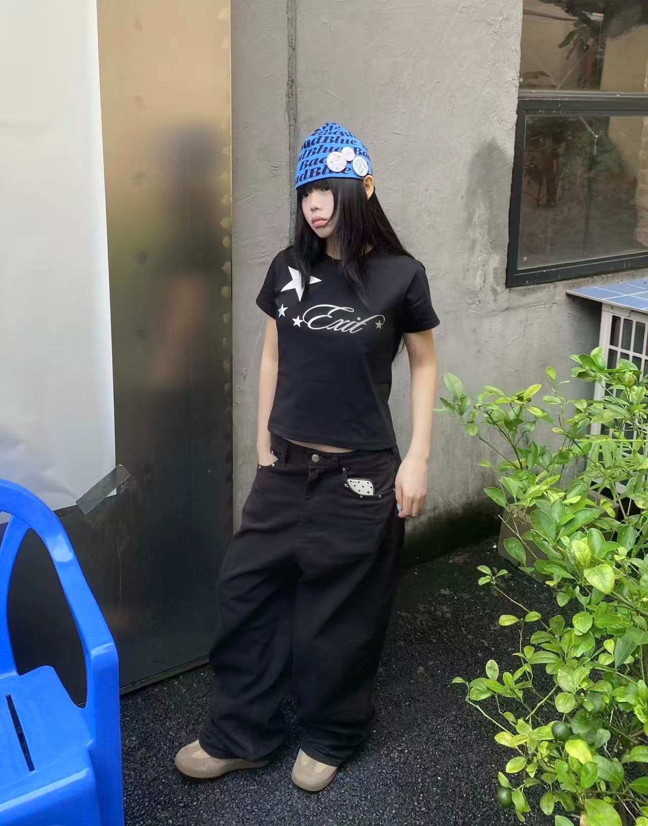 새로운 출처 생방송 품질 이후 패키지 칼라 신축성 몸매 가꾸기 별 알파벳 상세 이미지 5