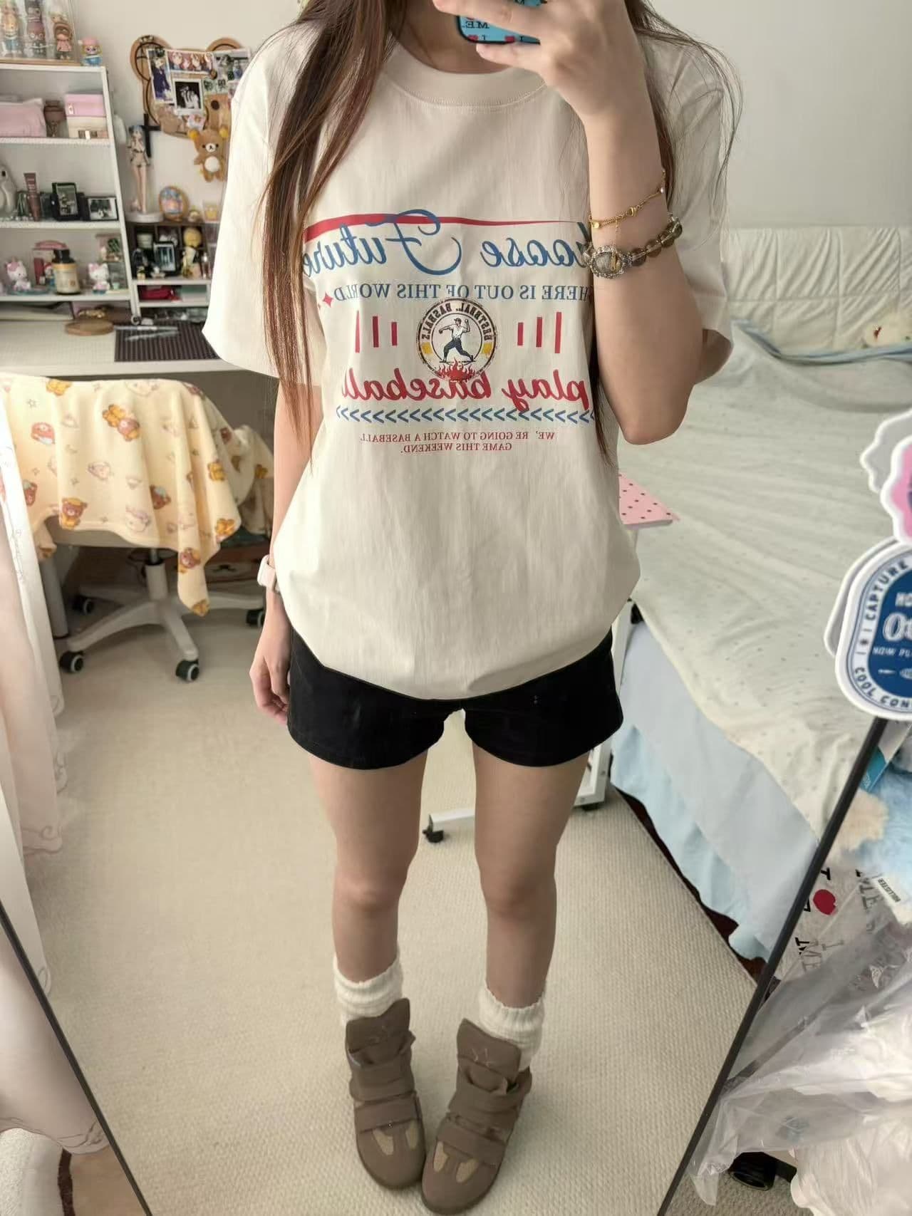 새로운 출처 생방송 품질 이후 패키지 칼라 티셔츠 알파벳 프린트 맨위