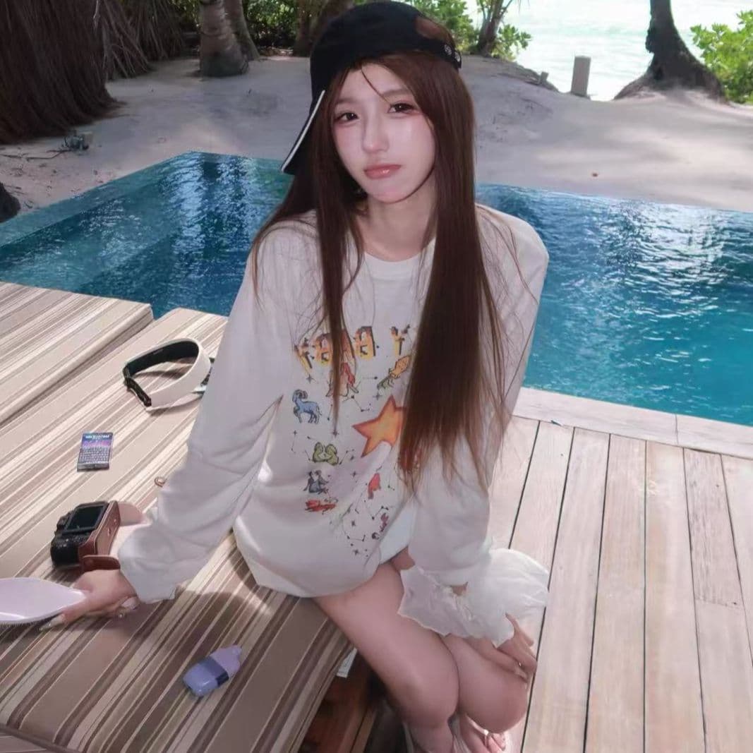 새로운 출처 생방송 품질 긴팔 태양 보호 셔츠 기본 셔츠 별 프린트