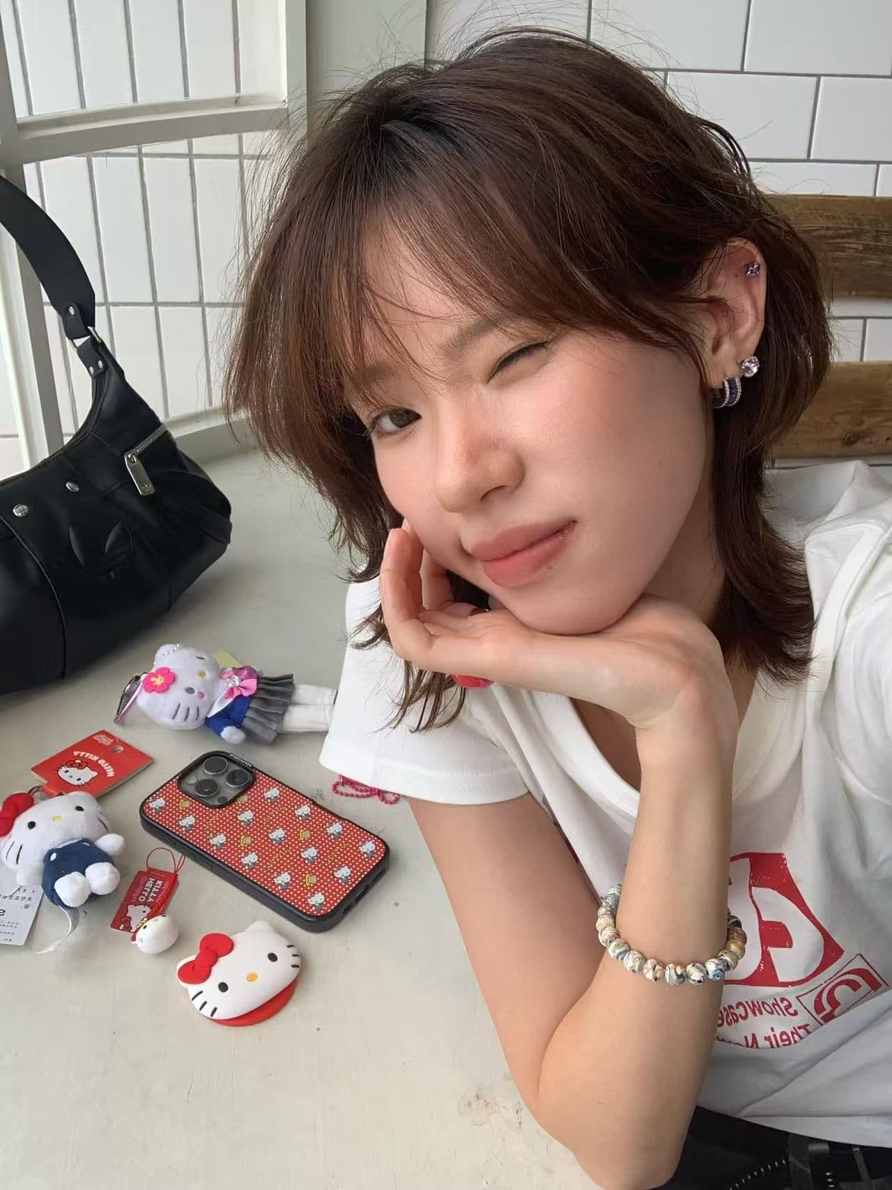 새로운 출처 생방송 품질 이후 패키지 칼라 높은 탄력성 몸매 가꾸기 알파벳 프린트 상세 이미지 7