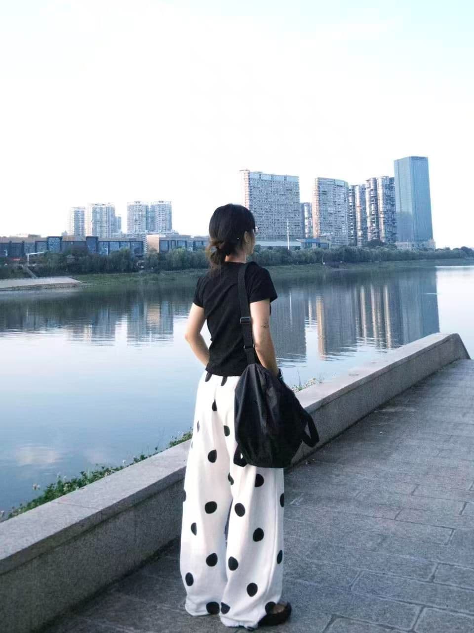 새로운 출처 생방송 품질 이후 패키지 칼라 신축성 몸매 가꾸기 토끼 프린트 이미지 2