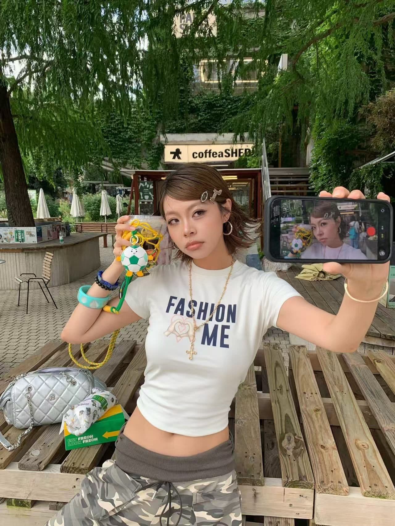 새로운 출처 생방송 품질 이후 패키지 칼라 높은 탄력성 몸매 가꾸기 하트 알파벳 상세 이미지 3