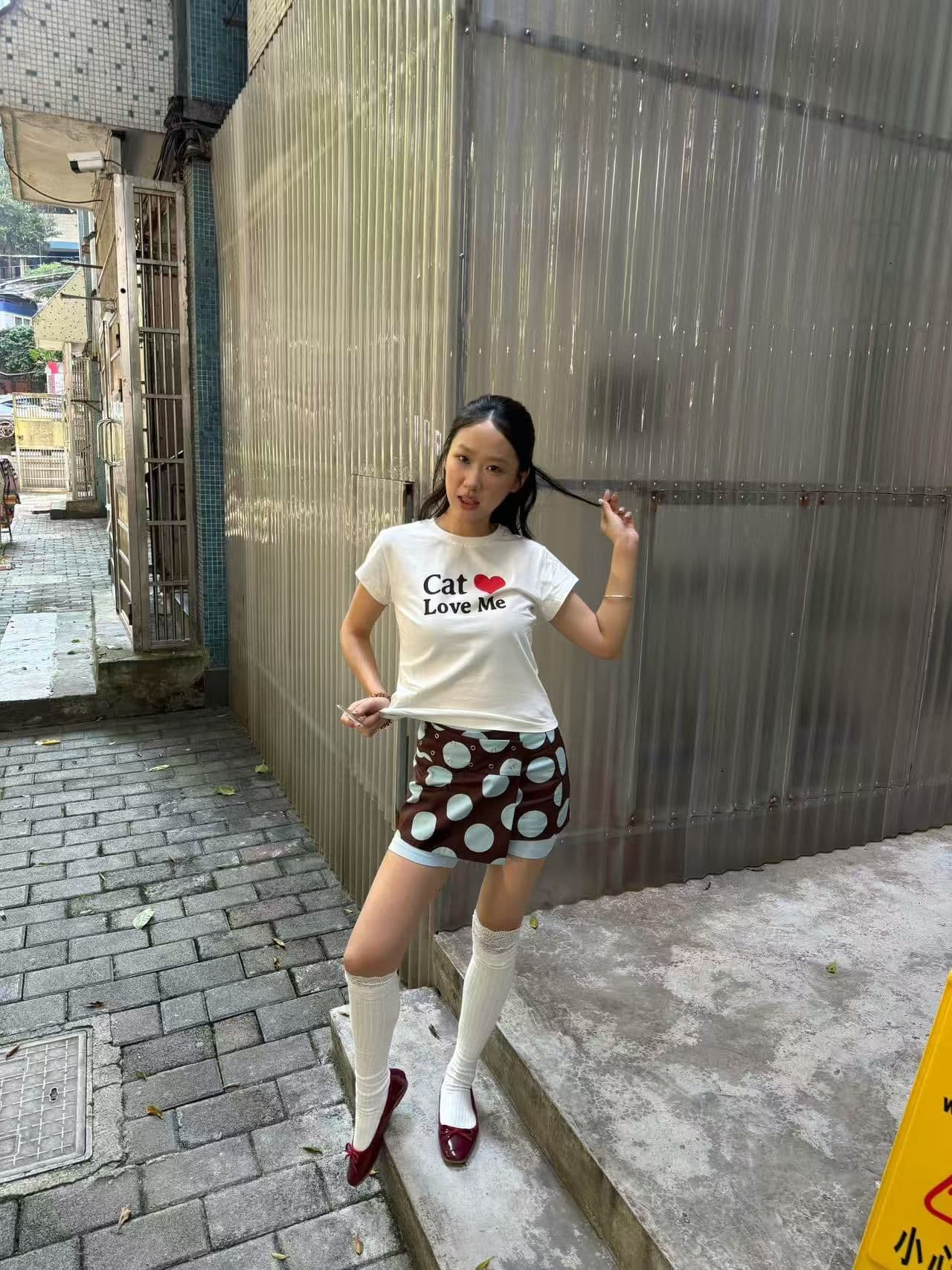 새로운 출처 생방송 품질 이후 패키지 칼라 높은 탄력성 몸매 가꾸기 하트 알파벳 상세 이미지 7