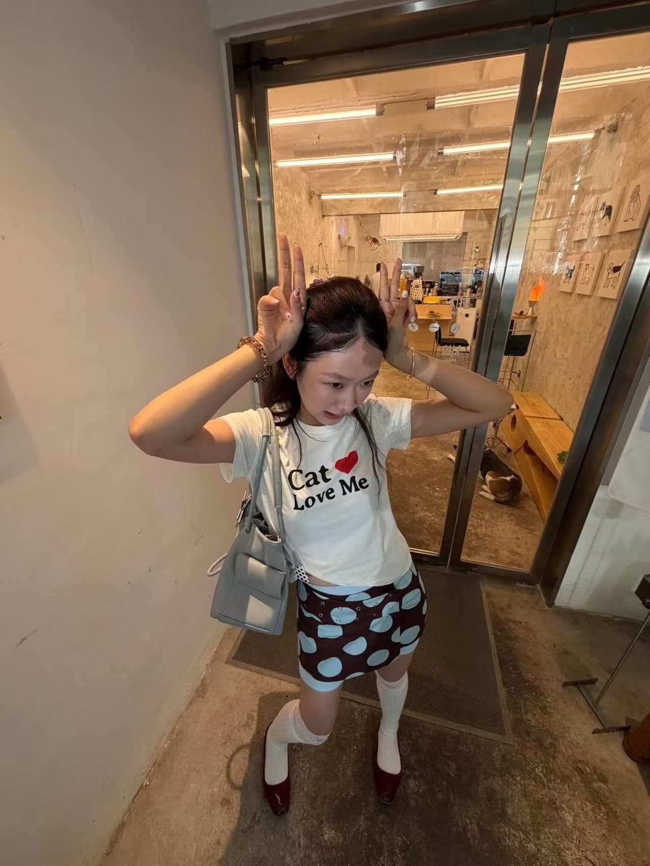 새로운 출처 생방송 품질 이후 패키지 칼라 높은 탄력성 몸매 가꾸기 하트 알파벳 상세 이미지 10