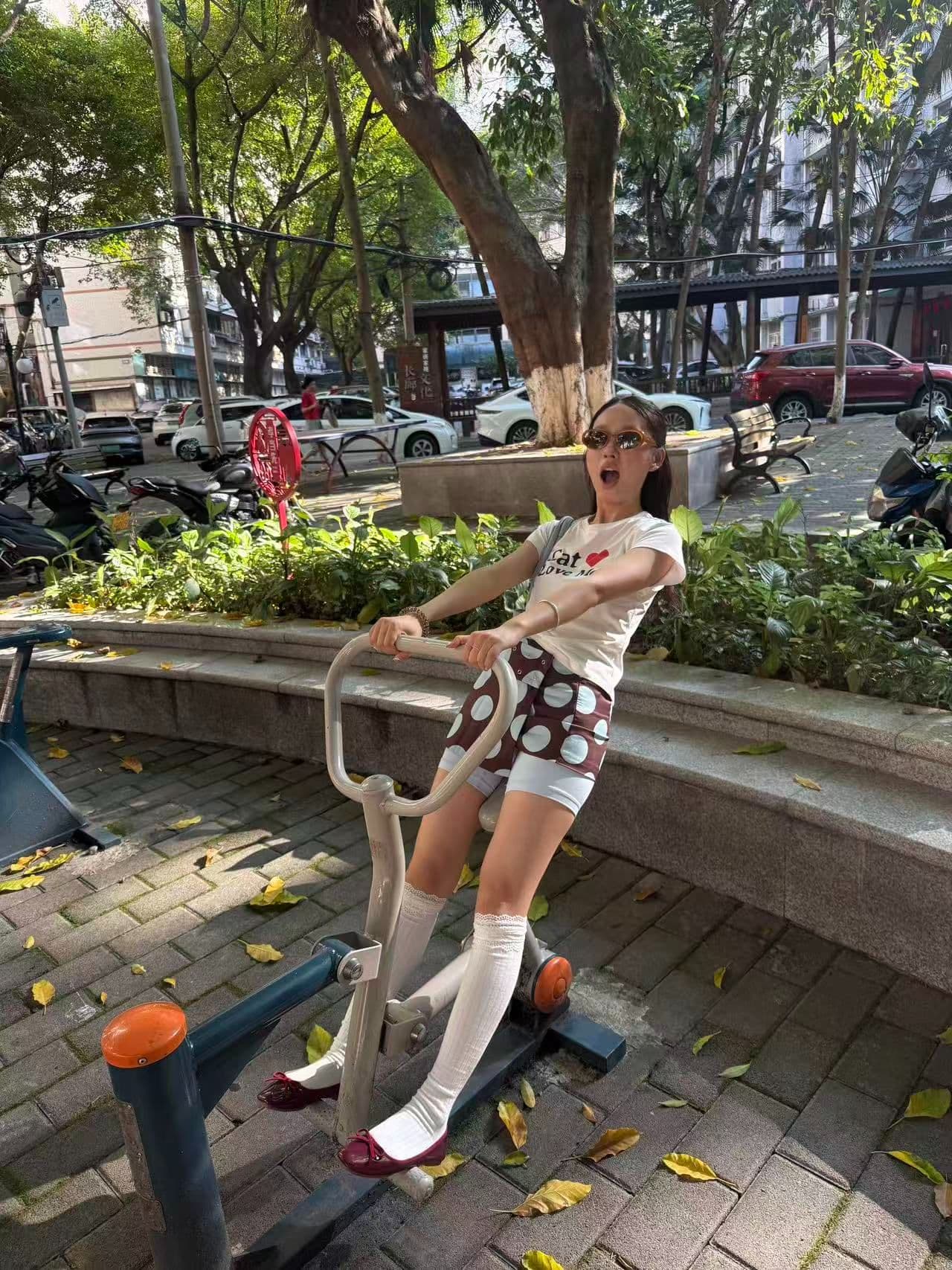 새로운 출처 생방송 품질 이후 패키지 칼라 높은 탄력성 몸매 가꾸기 하트 알파벳 상세 이미지 11