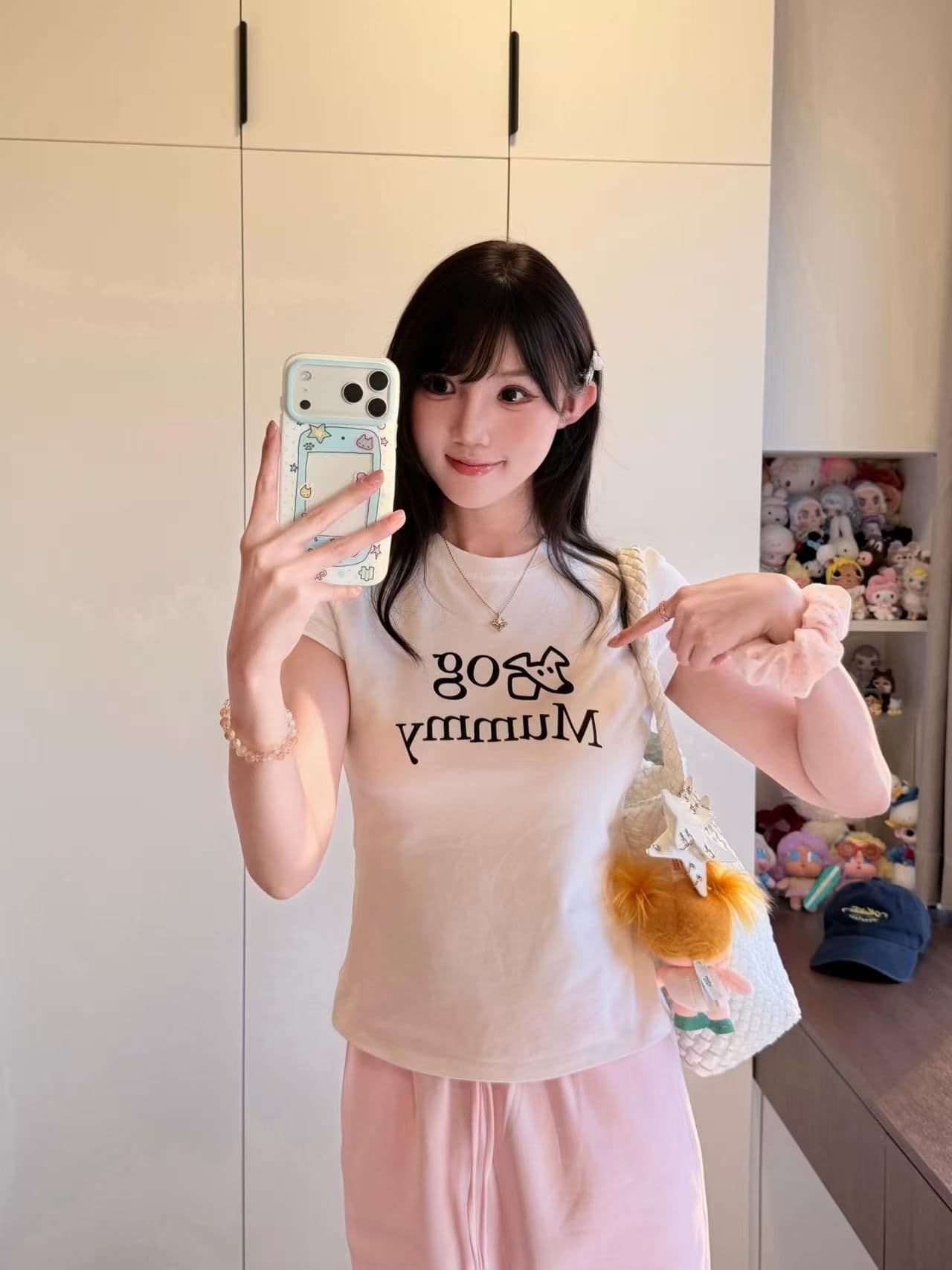 새로운 출처 생방송 품질 이후 패키지 칼라 높은 탄력성 몸매 가꾸기 개 알파벳 이미지 3