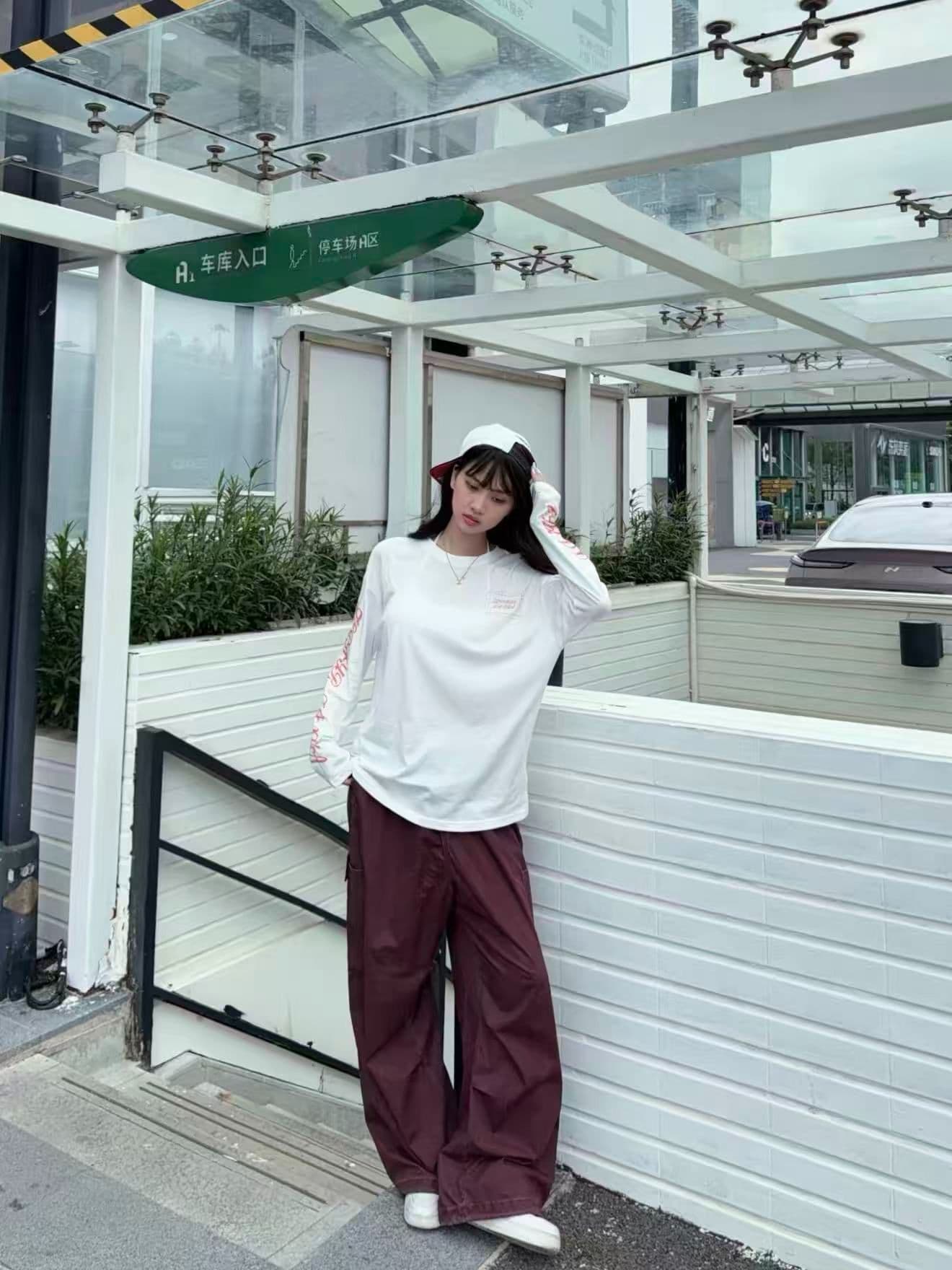 새로운 출처 생방송 품질 긴팔 태양 보호 셔츠 블라우스 만나는 뒤로 알파벳 이미지 3