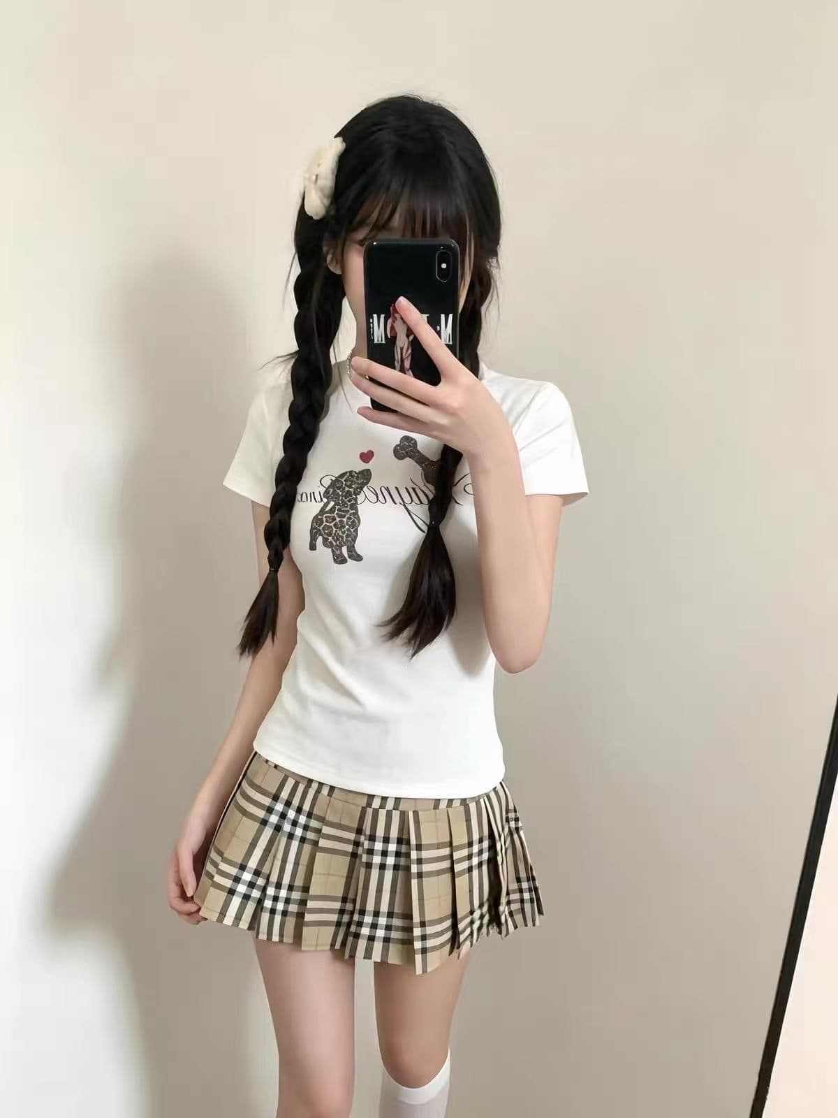 새로운 출처 생방송 품질 이후 패키지 칼라 신축성 몸매 가꾸기 개 알파벳 이미지 4