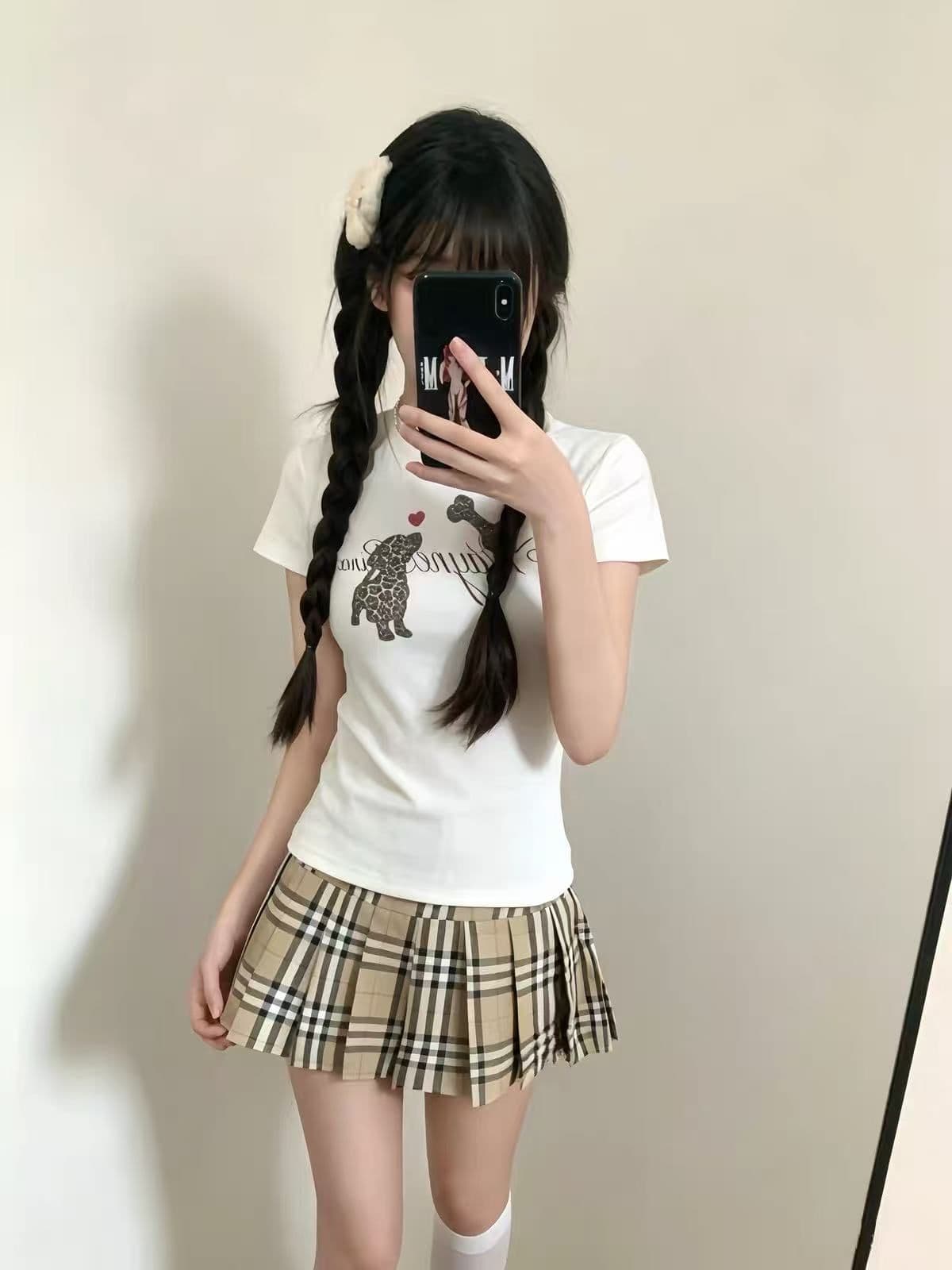 새로운 출처 생방송 품질 이후 패키지 칼라 신축성 몸매 가꾸기 개 알파벳 상세 이미지 5